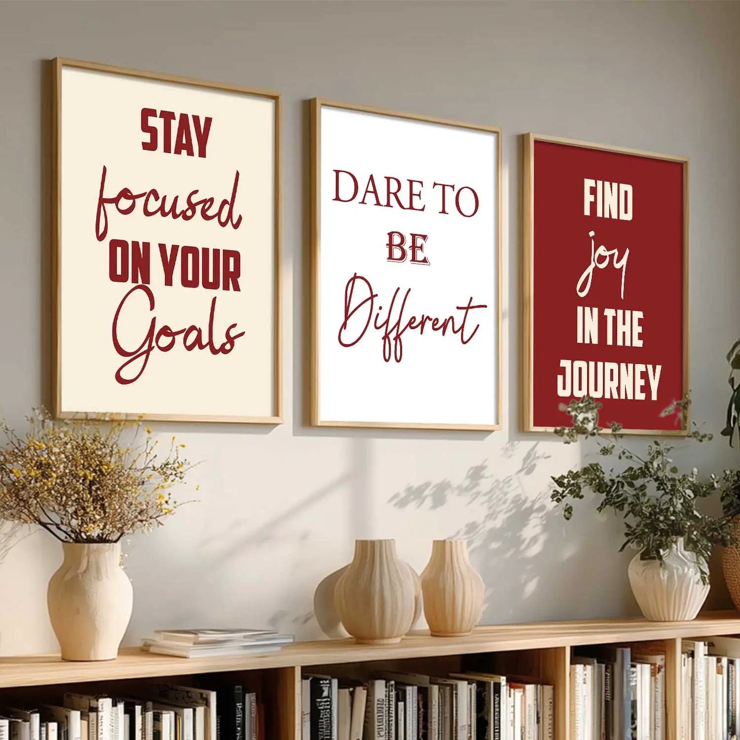 Motivational Wall Art Paintings for Living Room - Wall Poster With frames by Kotart store