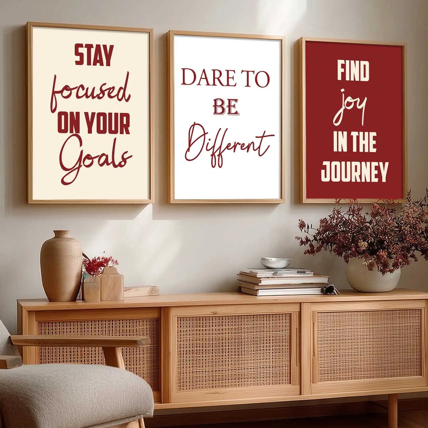 Motivational Wall Art Paintings for Living Room - Wall Poster With frames by Kotart store