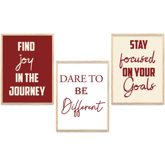 Motivational  Wall Art Paintings for Living Room - Wall Poster With frames