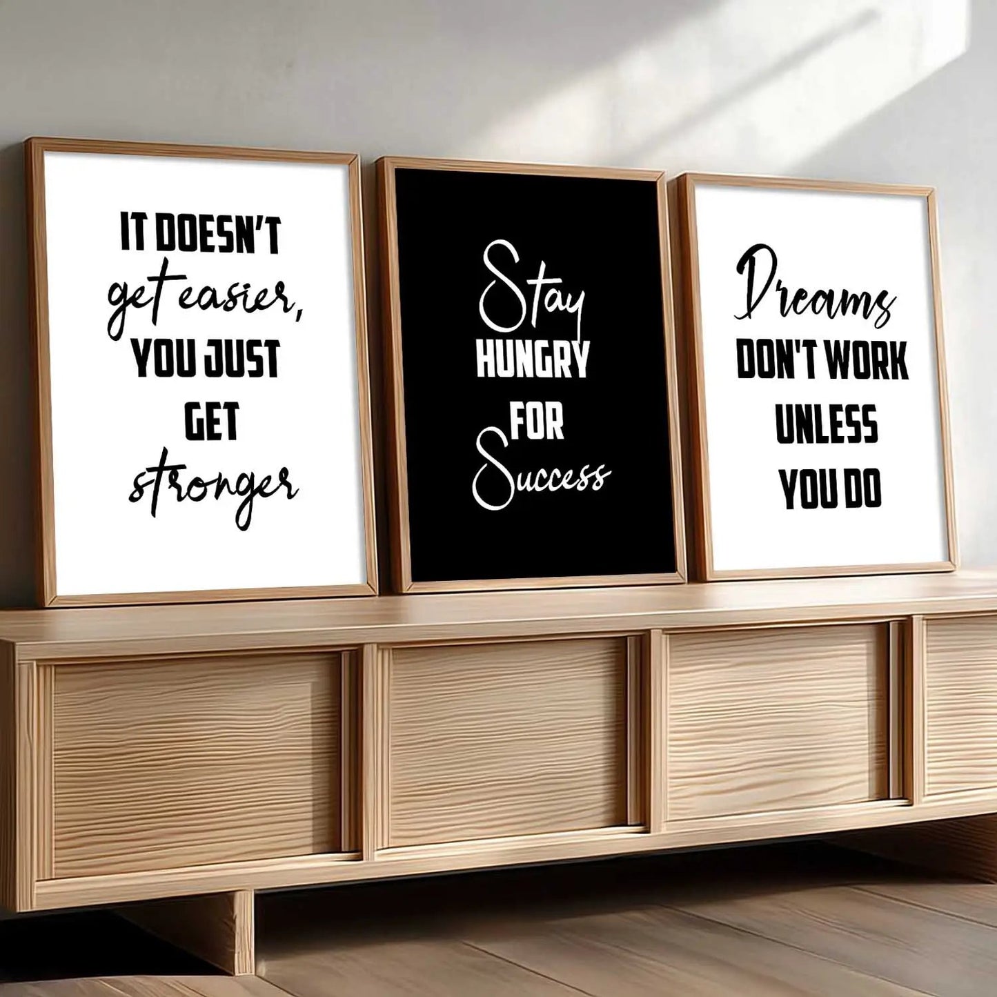 Motivational Wall Art Paintings for Living Room - Wall Poster With frames by Kotart store