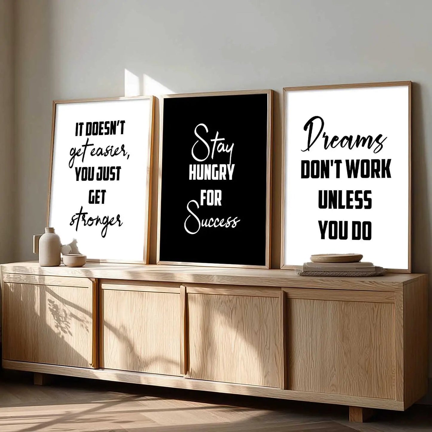 Motivational Wall Art Paintings for Living Room - Wall Poster With frames by Kotart store