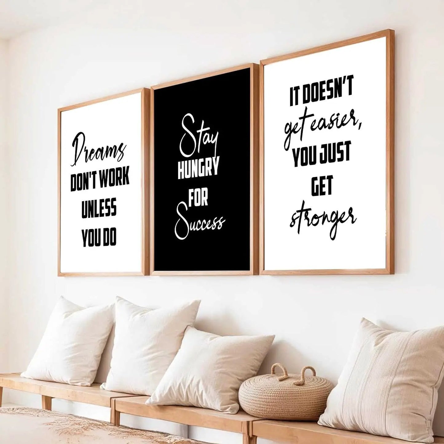 Motivational Wall Art Paintings for Living Room - Wall Poster With frames by Kotart store