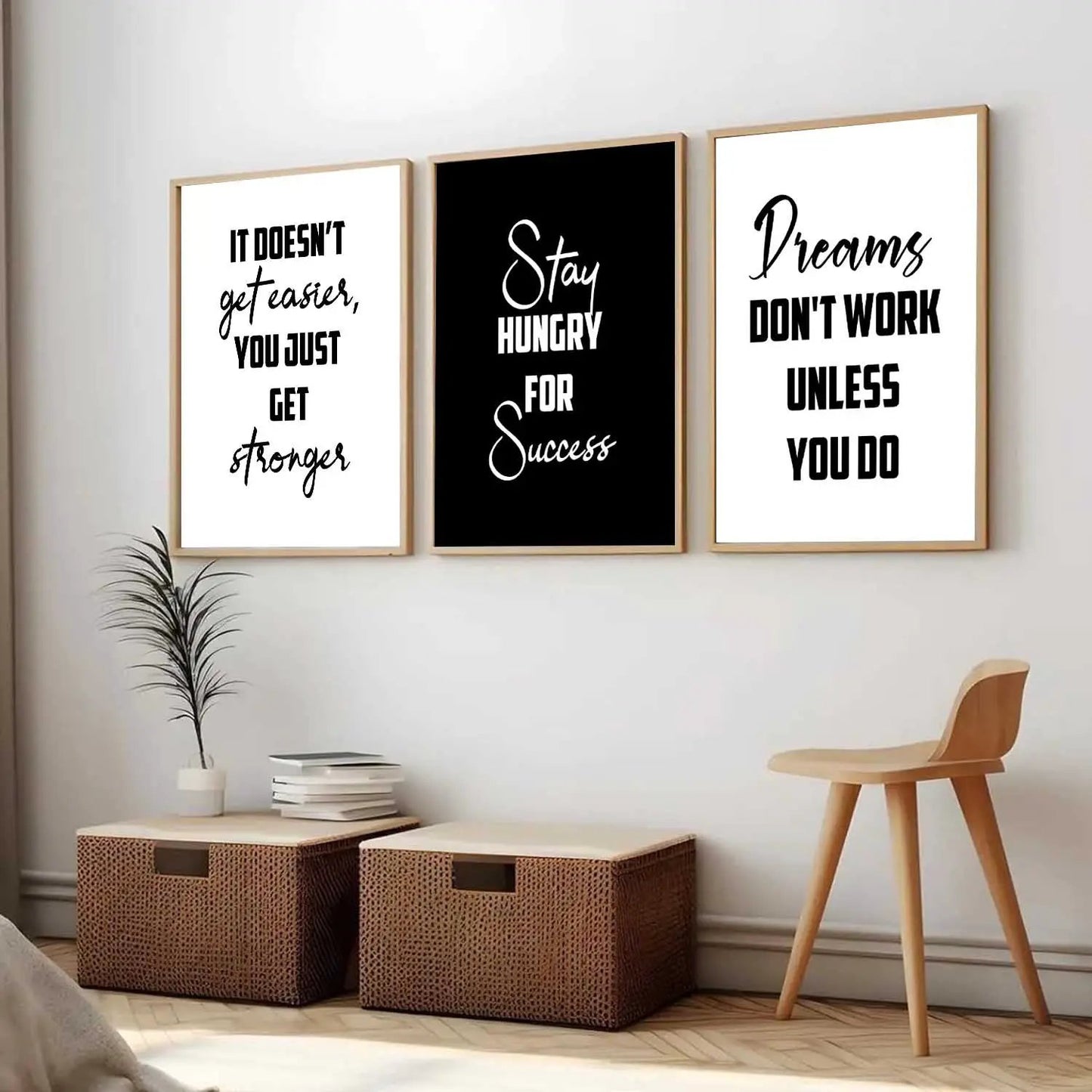 Motivational Wall Art Paintings for Living Room - Wall Poster With frames by Kotart store