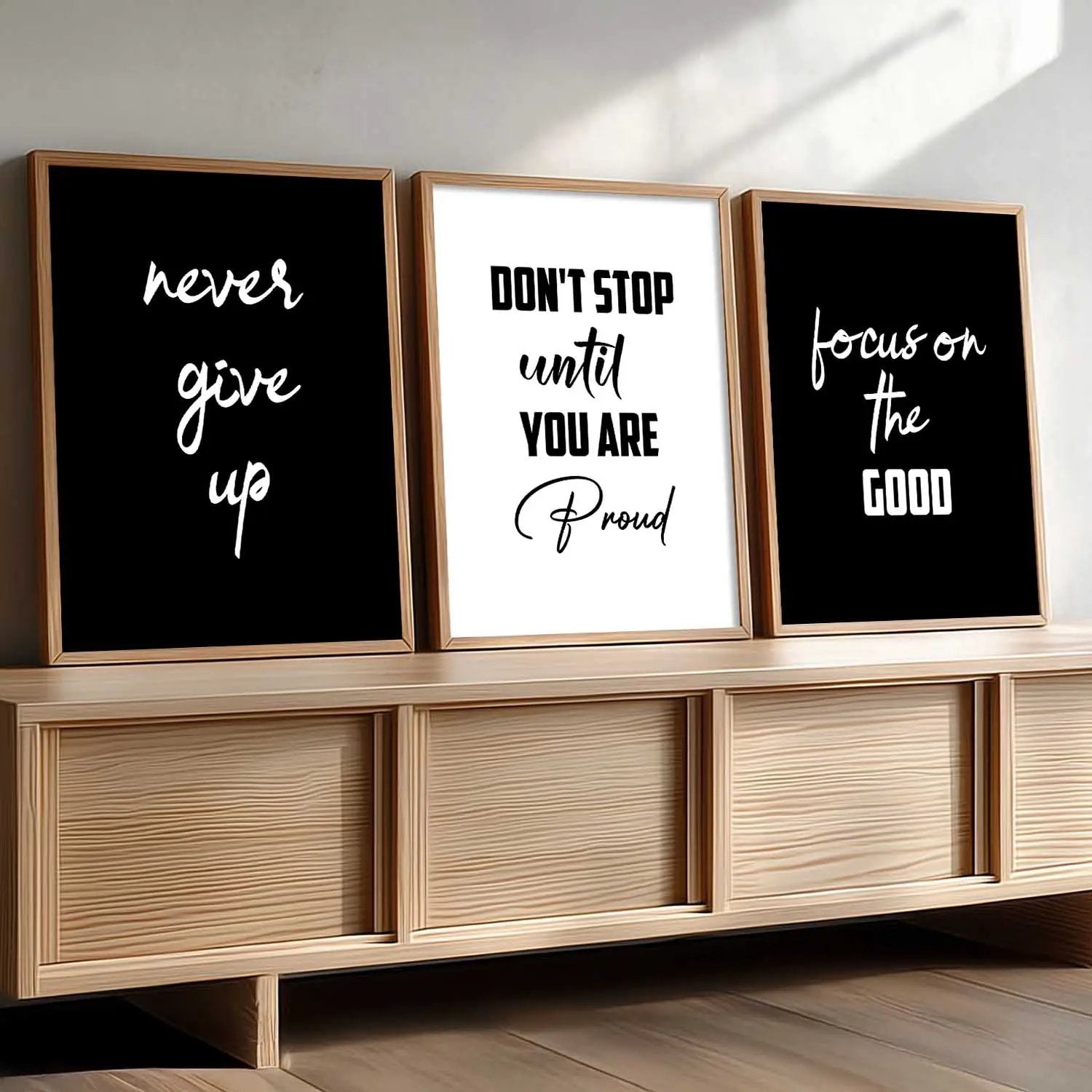 Motivational Wall Art Paintings for Living Room - Wall Poster With frames by Kotart store