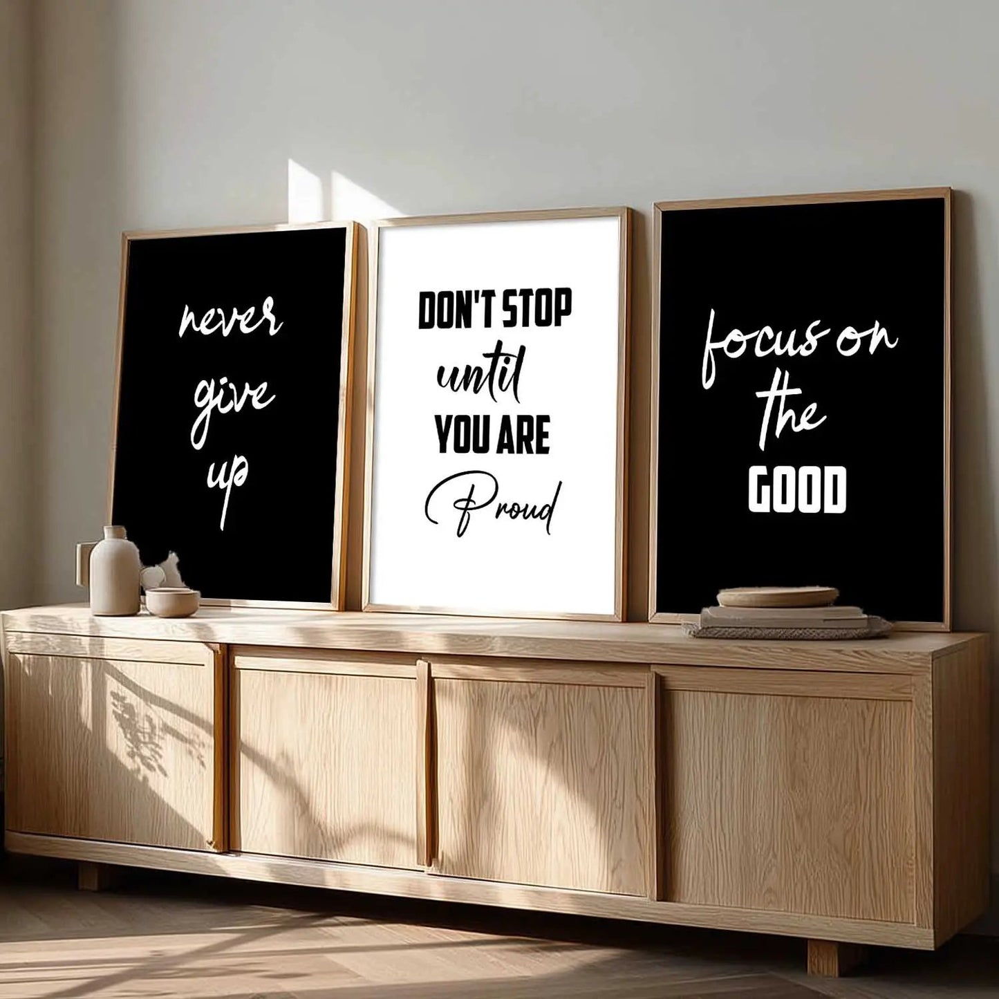 Motivational Wall Art Paintings for Living Room - Wall Poster With frames by Kotart store
