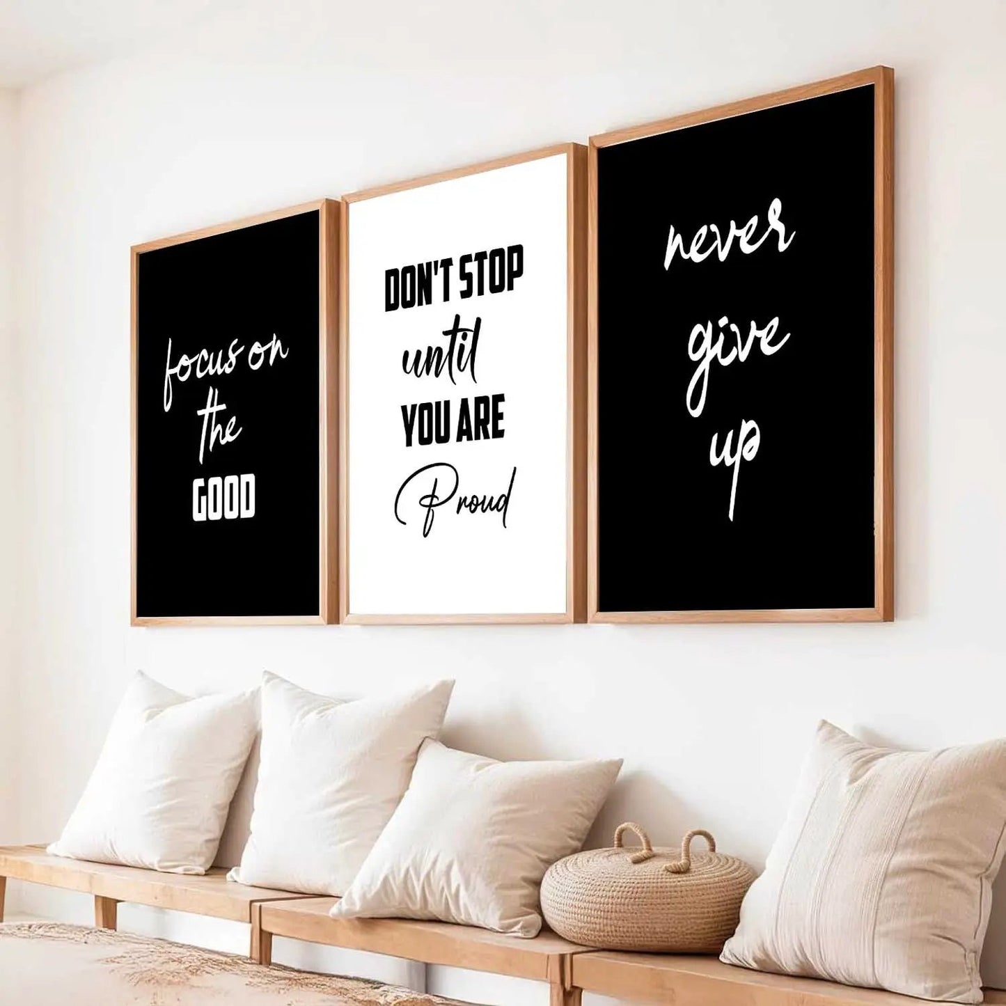 Motivational Wall Art Paintings for Living Room - Wall Poster With frames by Kotart store
