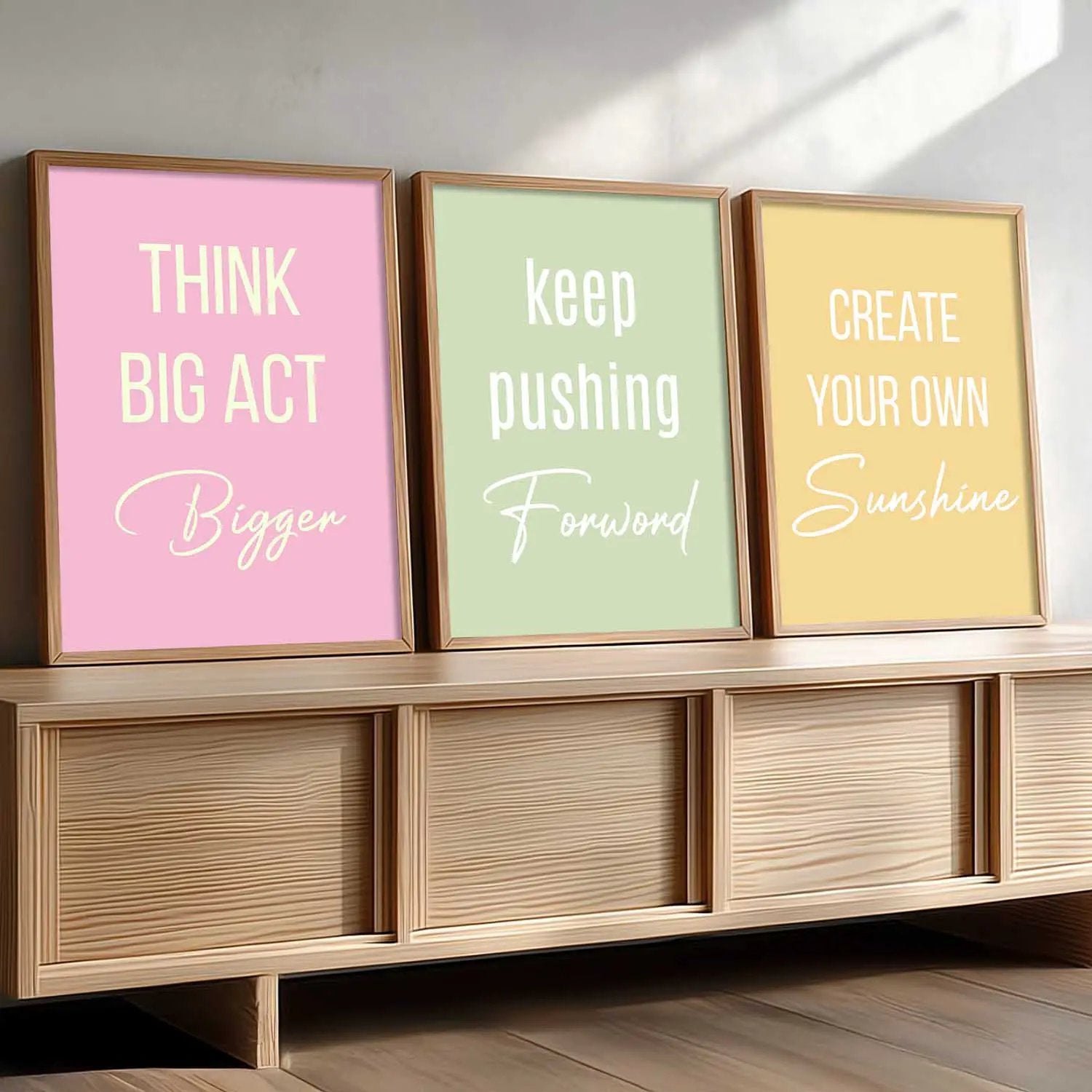 Motivational Wall Art Paintings for Living Room - Wall Poster With frames by Kotart store