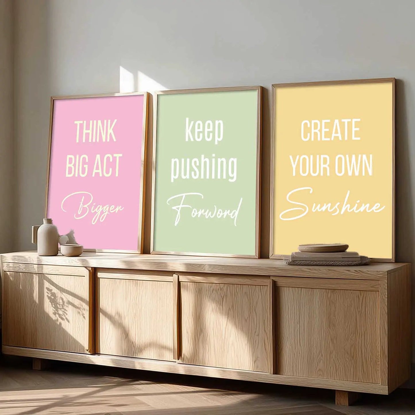 Motivational Wall Art Paintings for Living Room - Wall Poster With frames by Kotart store