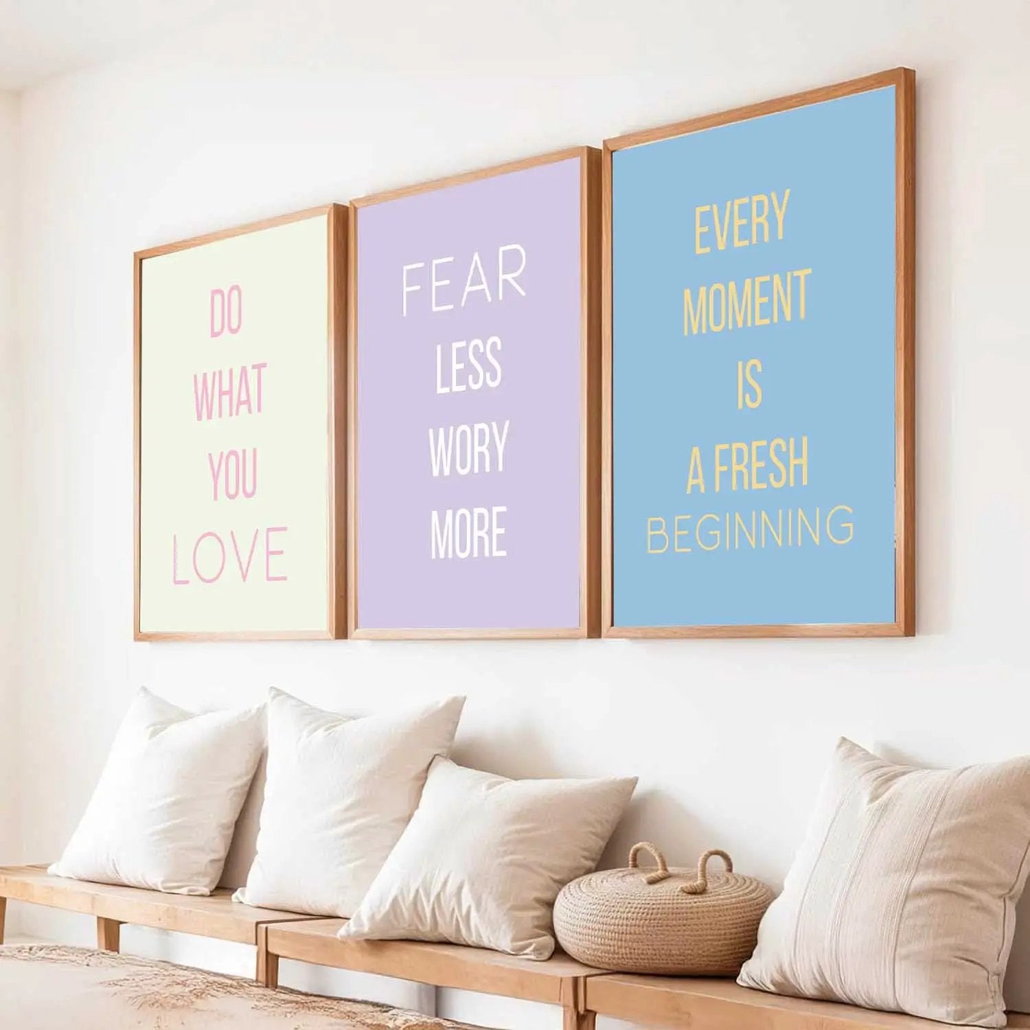 Motivational Wall Art Paintings for Living Room - Wall Poster With frames by Kotart store