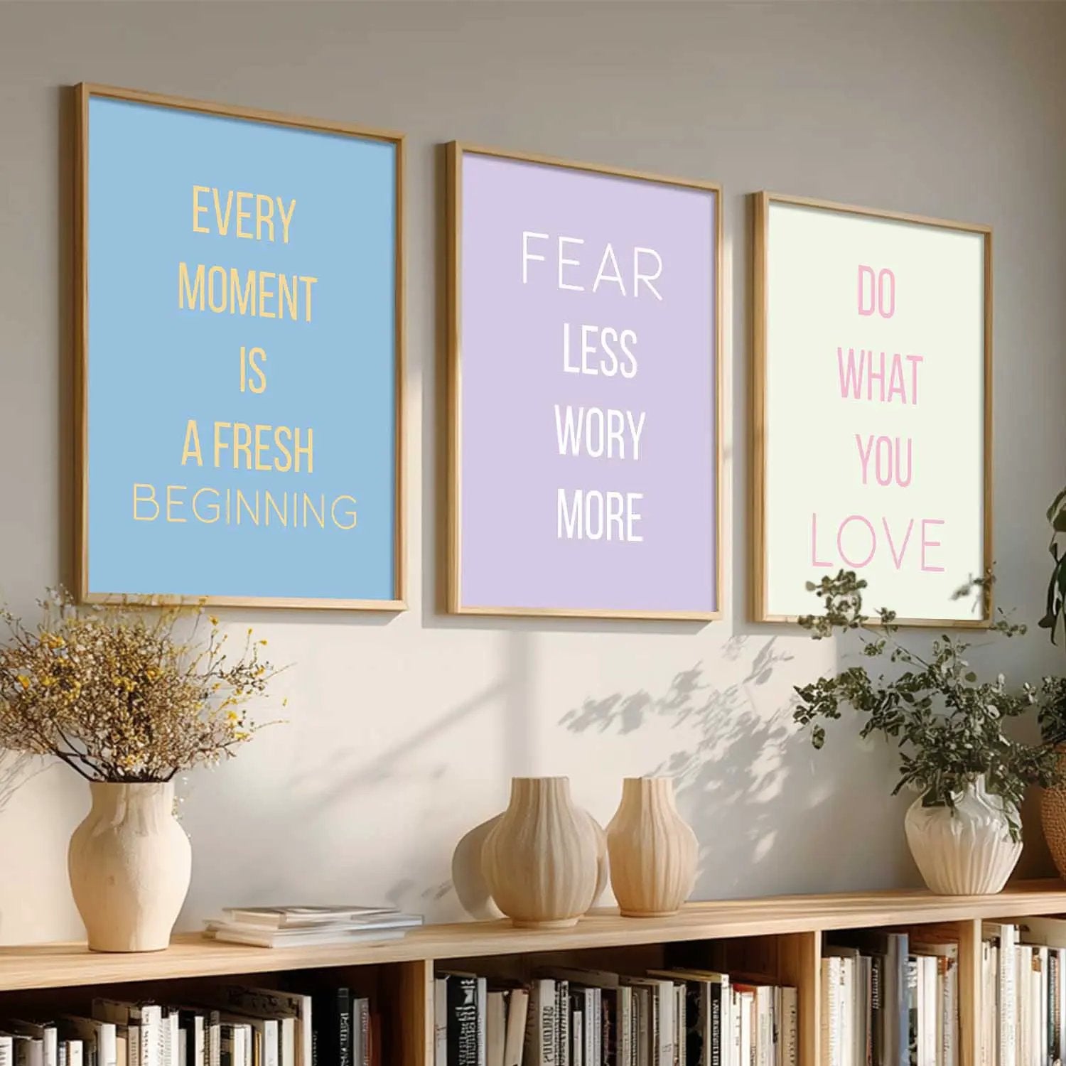 Motivational Wall Art Paintings for Living Room - Wall Poster With frames by Kotart store