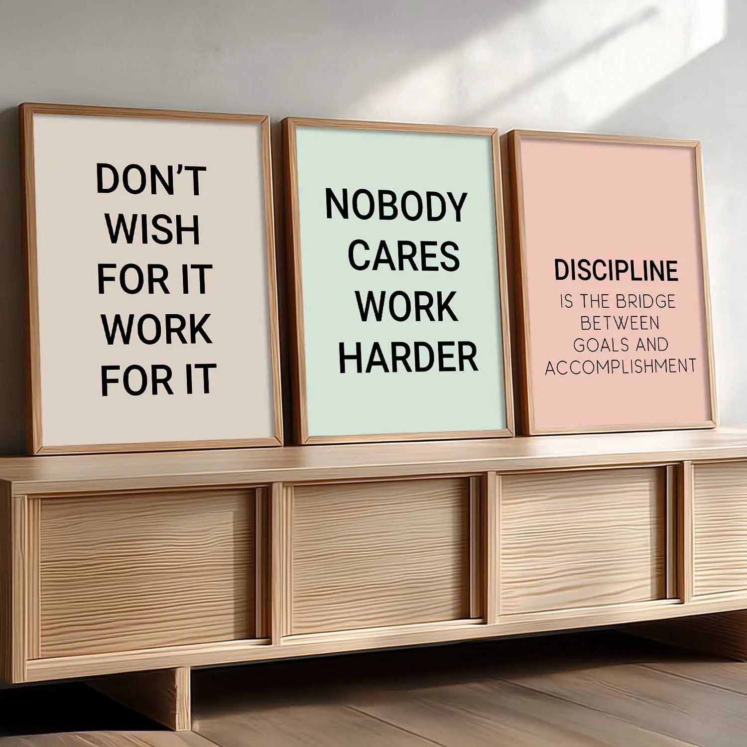 Motivational Wall Art Paintings for Living Room - Wall Poster With frames by Kotart store