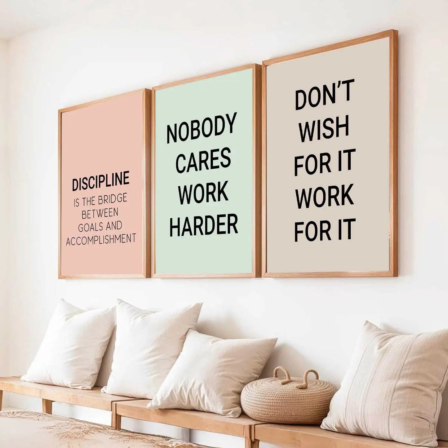 Motivational Wall Art Paintings for Living Room - Wall Poster With frames by Kotart store