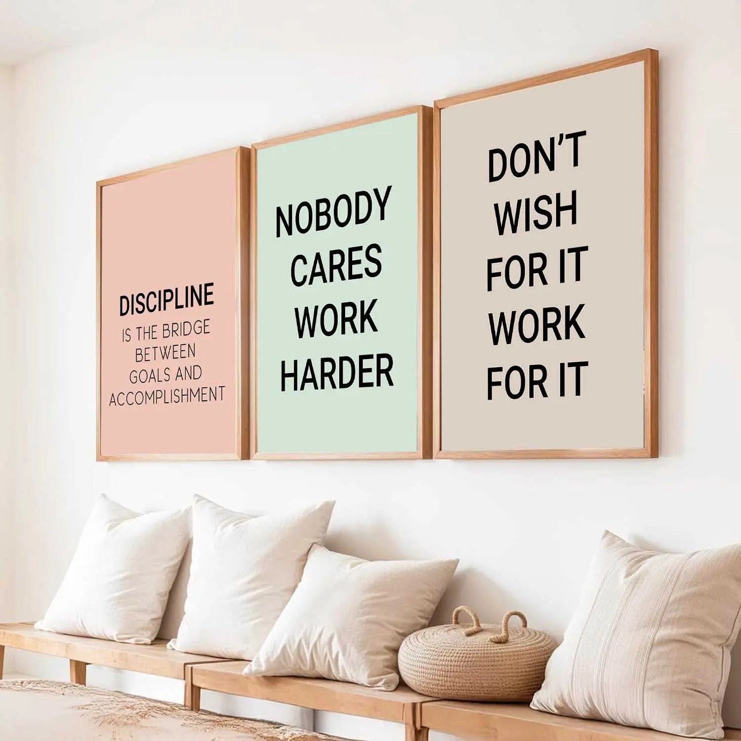 Motivational Wall Art Paintings for Living Room - Wall Poster With frames by Kotart store