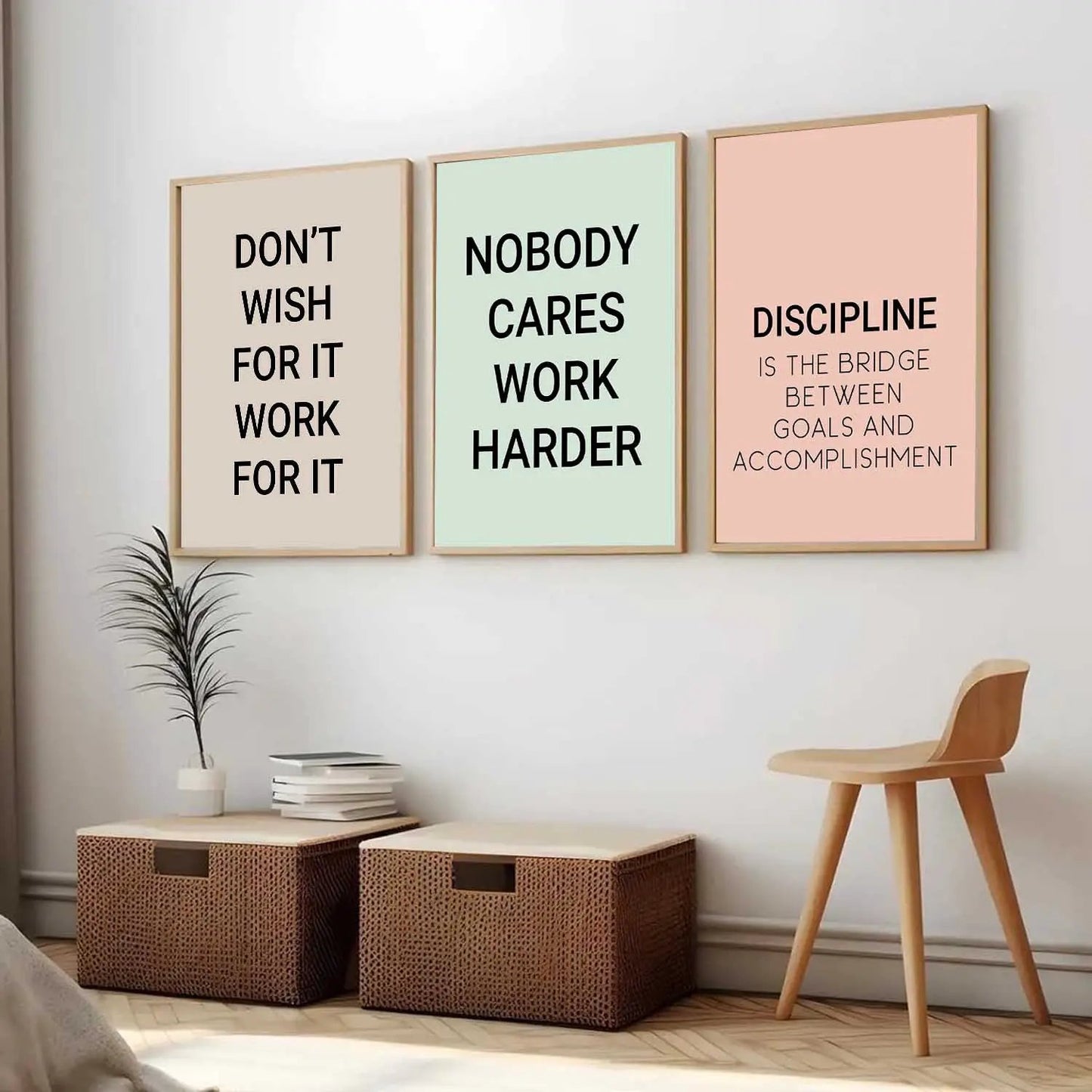 Motivational Wall Art Paintings for Living Room - Wall Poster With frames by Kotart store