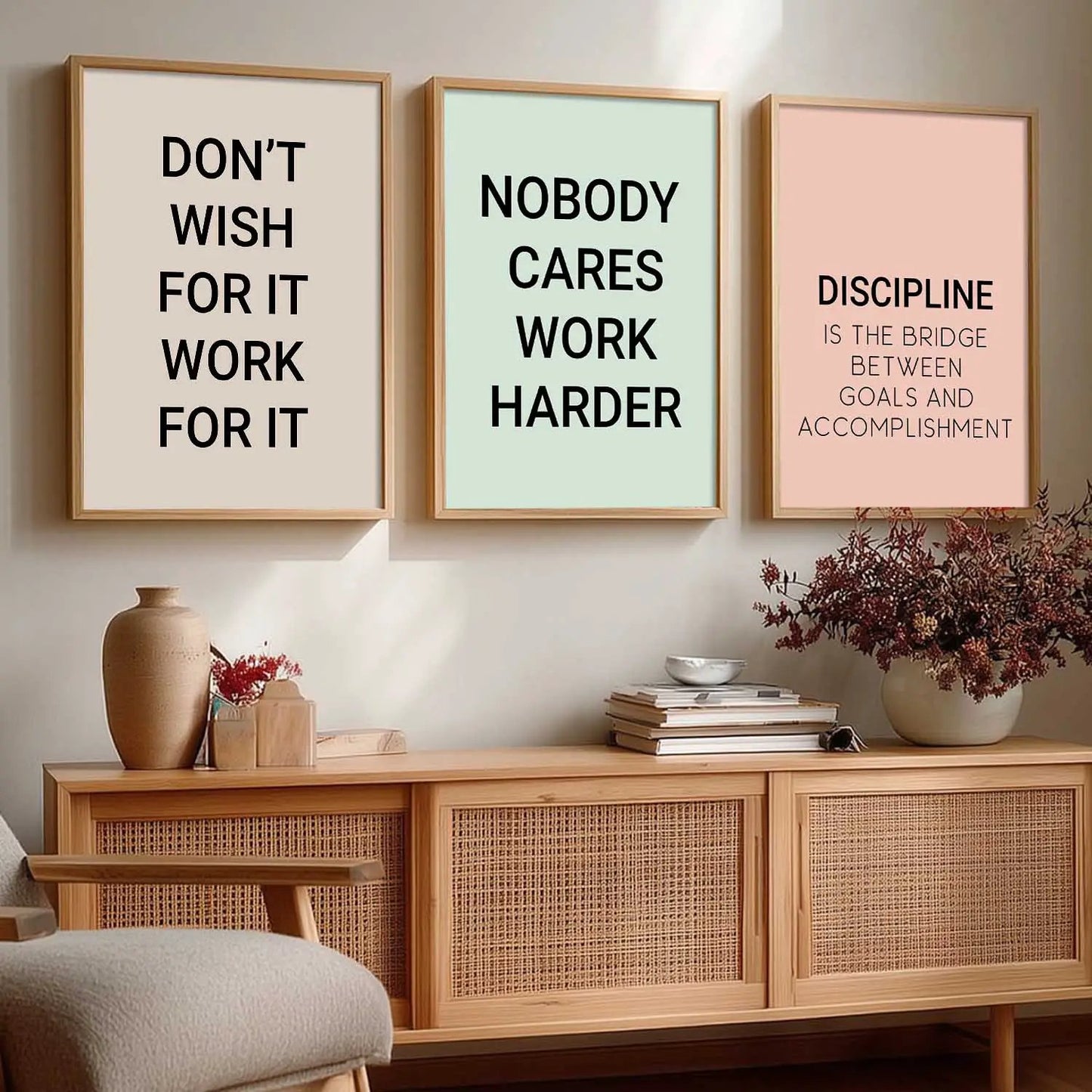 Motivational Wall Art Paintings for Living Room - Wall Poster With frames by Kotart store