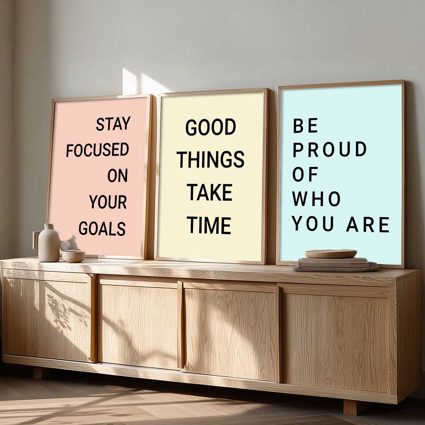 Motivational   Wall  Art Paintings for Living Room - Wall Poster With frames
