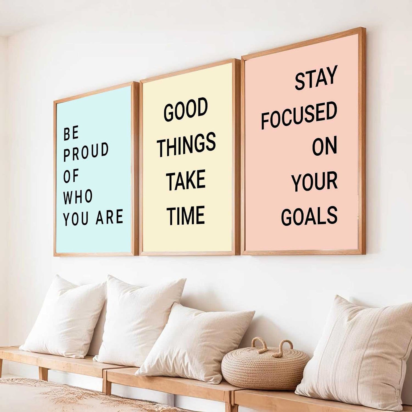 Motivational   Wall  Art Paintings for Living Room - Wall Poster With frames