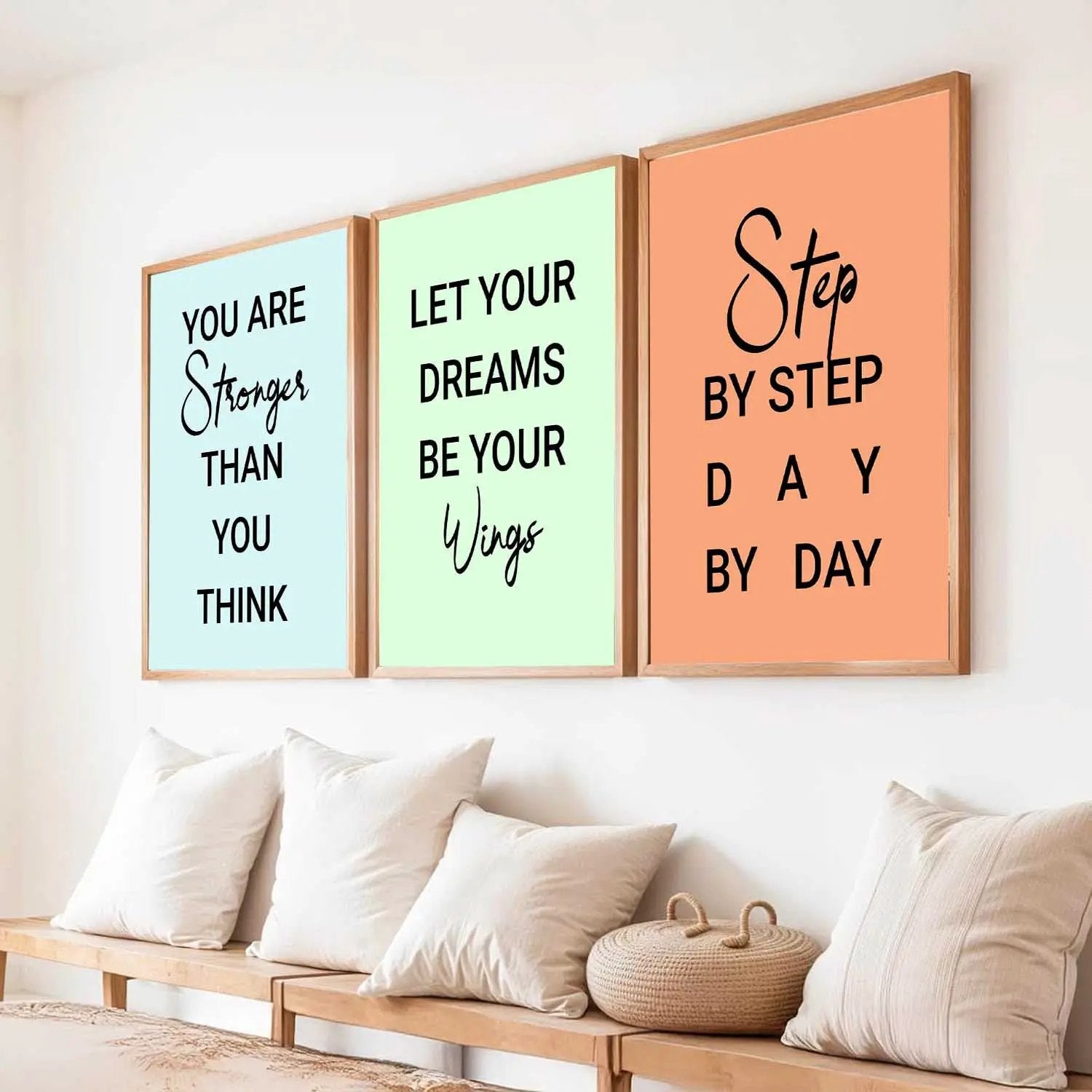 Motivational Wall Art Paintings for Living Room - Wall Poster With frames by Kotart store
