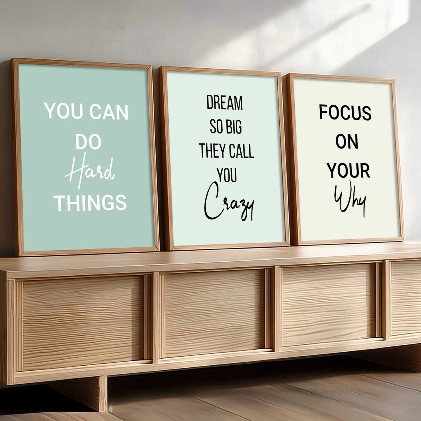 Motivational Wall Art Paintings for Living Room - Wall Poster With frames by Kotart store
