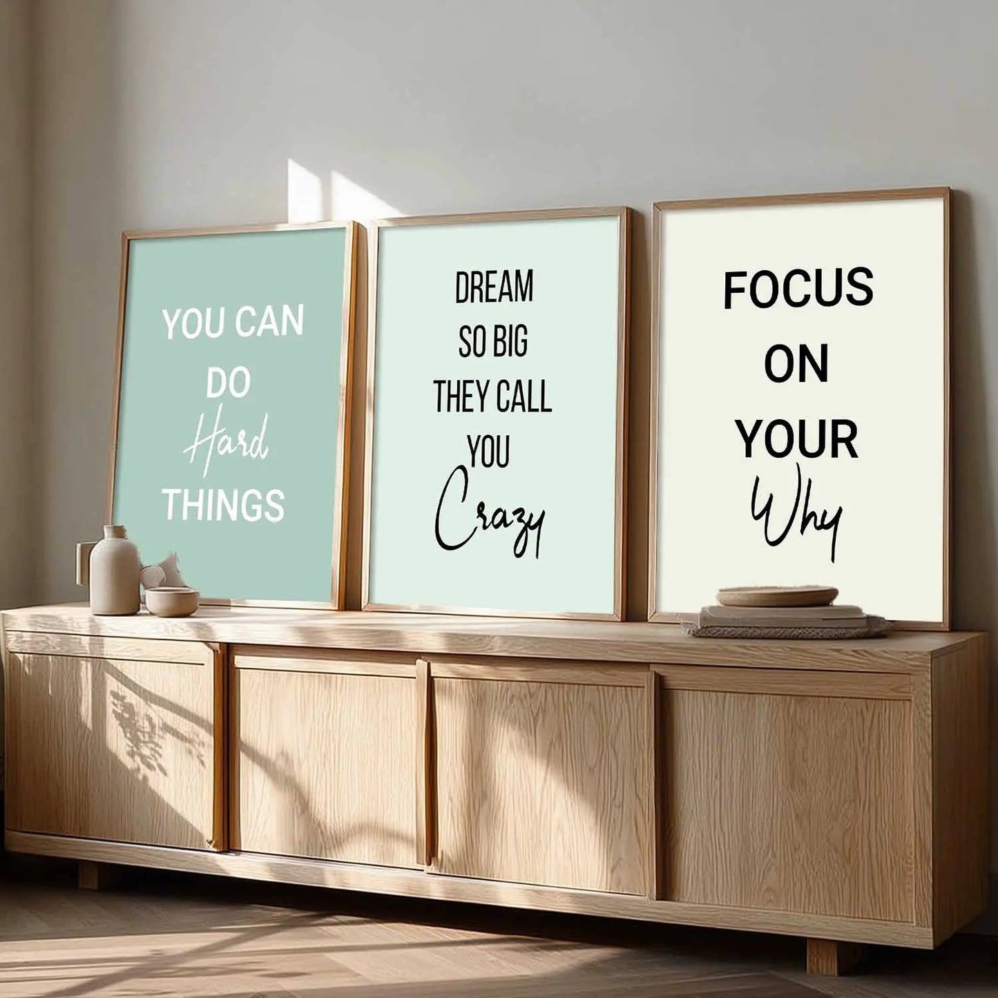 Motivational Wall Art Paintings for Living Room - Wall Poster With frames by Kotart store