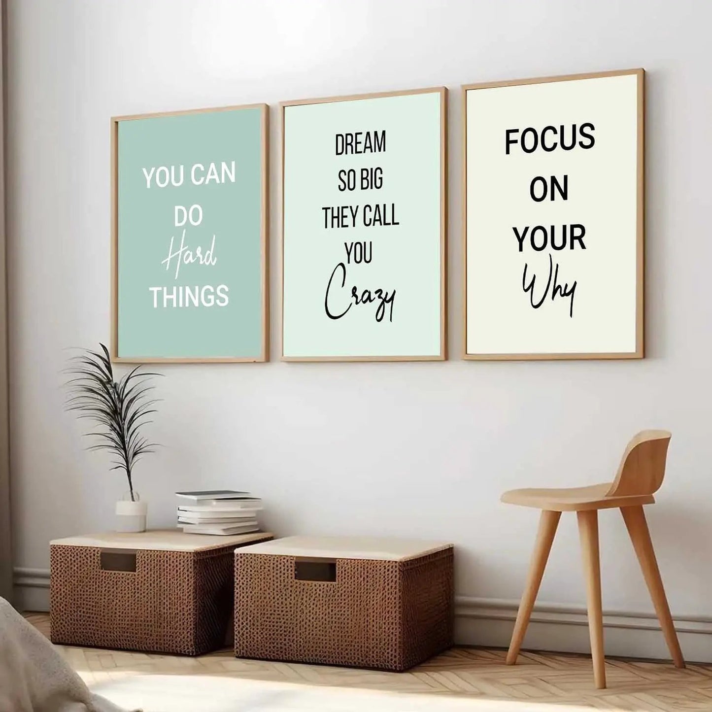 Motivational Wall Art Paintings for Living Room - Wall Poster With frames by Kotart store