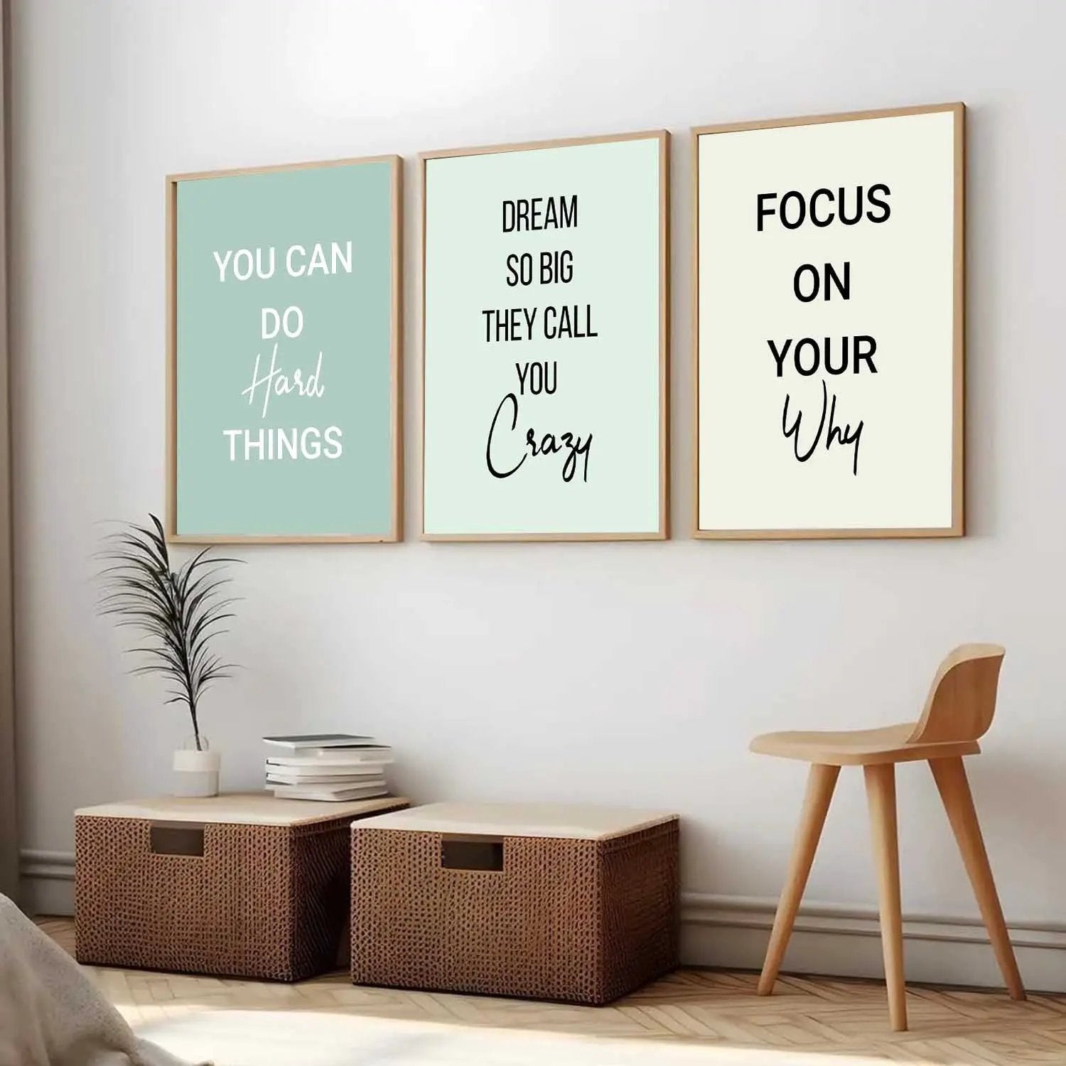 Motivational Wall Art Paintings for Living Room - Wall Poster With frames by Kotart store