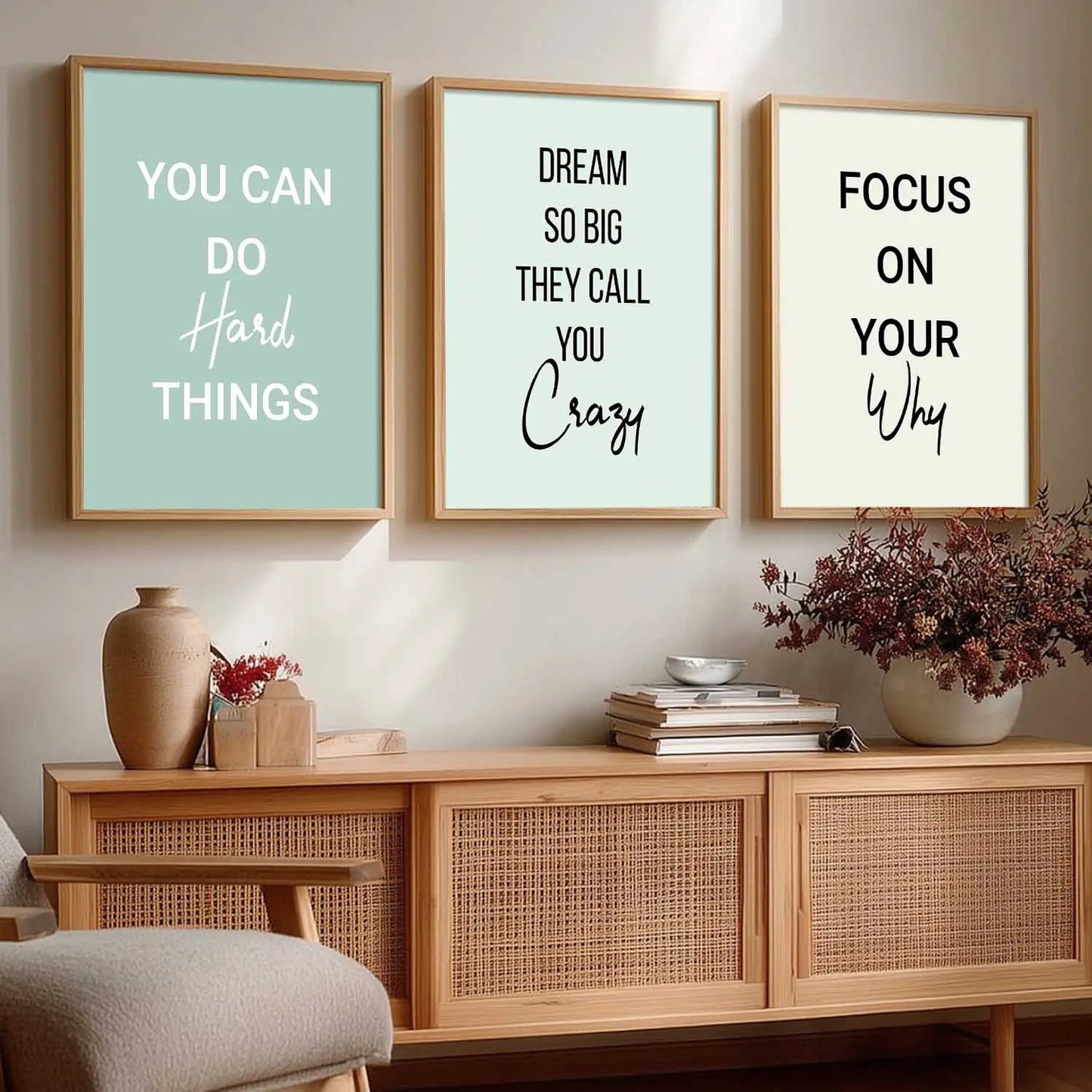 Motivational Wall Art Paintings for Living Room - Wall Poster With frames by Kotart store