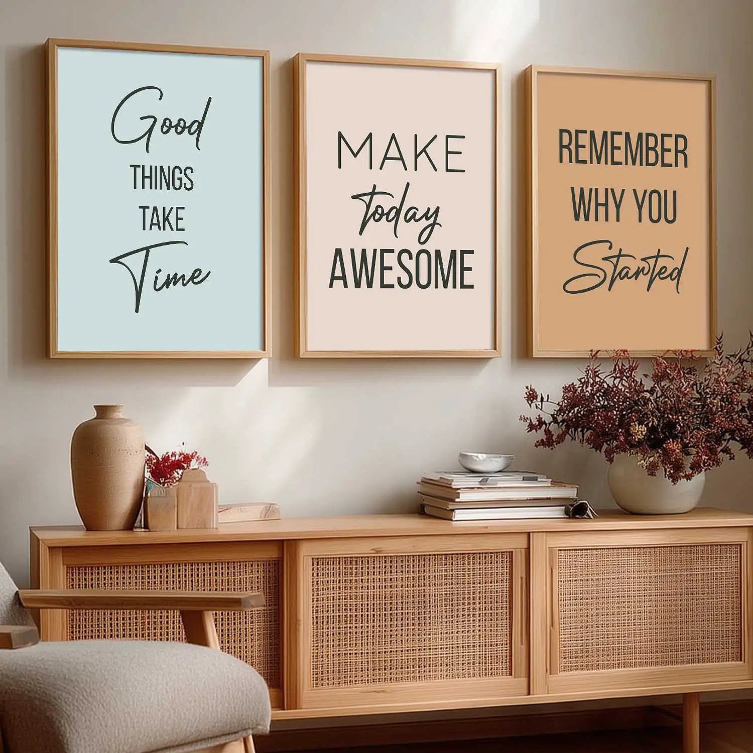 Motivational Wall Art Paintings for Living Room - Wall Poster With frames by Kotart store