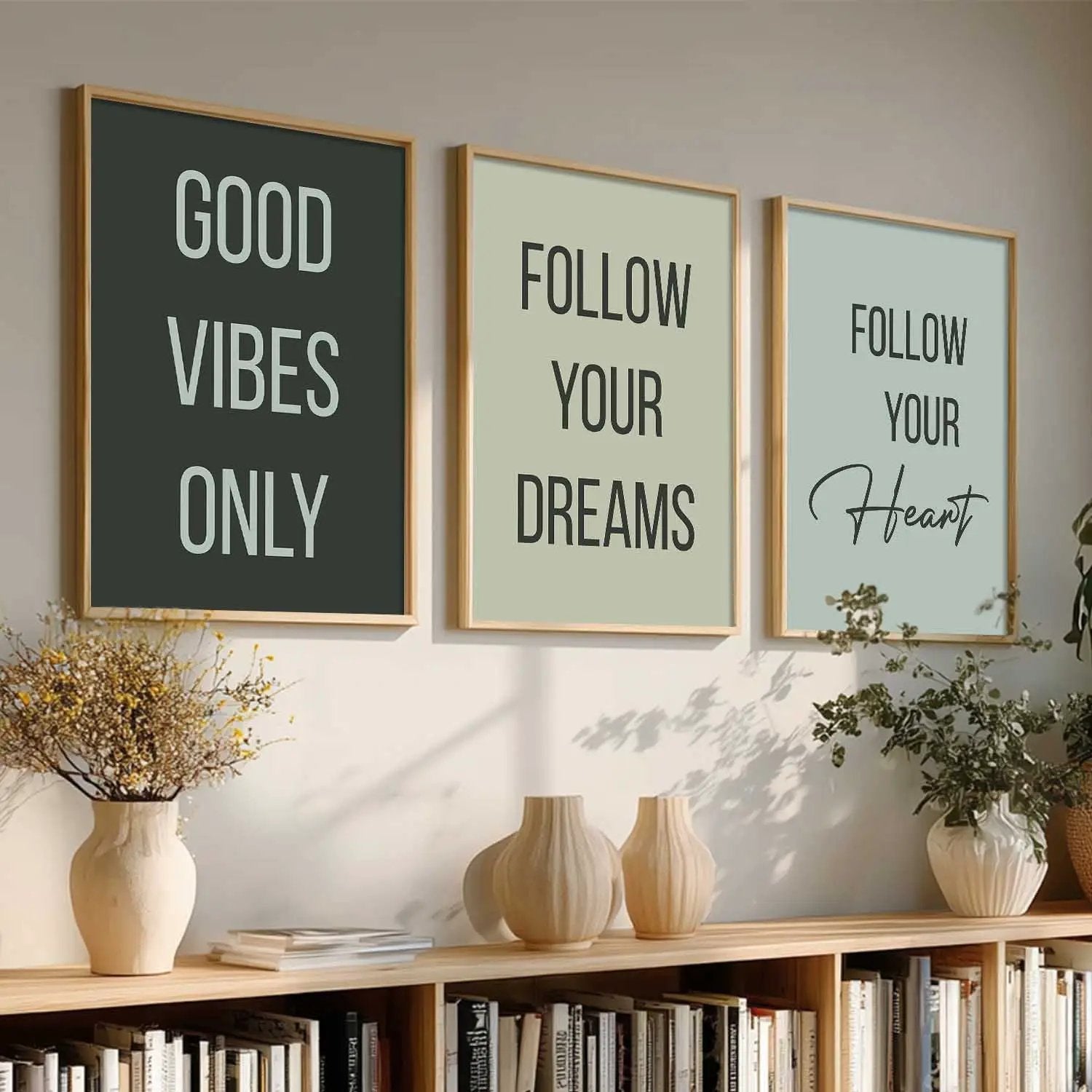 Motivational Wall Art Paintings for Living Room - Wall Poster With frames by Kotart store