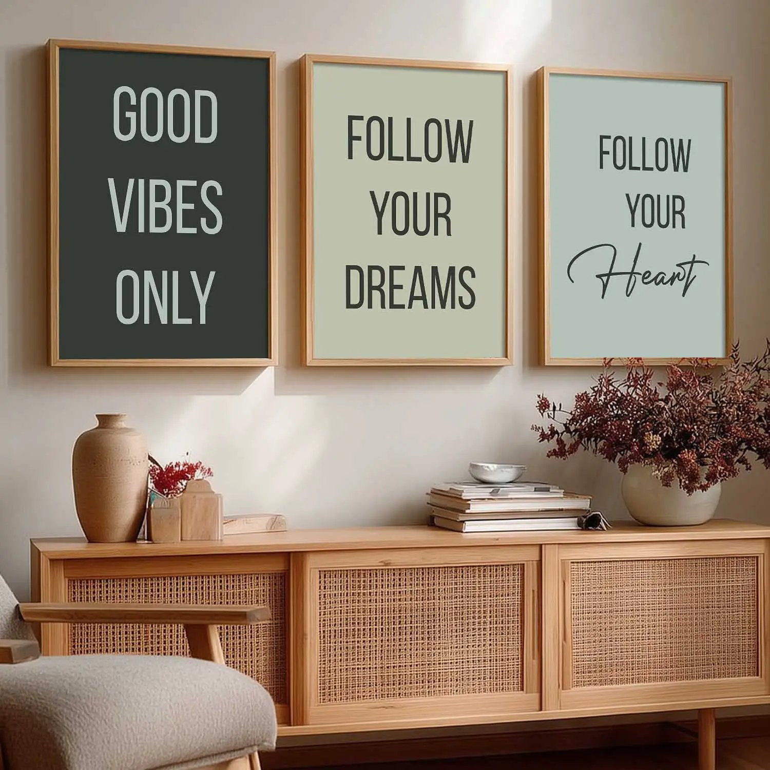 Motivational Wall Art Paintings for Living Room - Wall Poster With frames by Kotart store