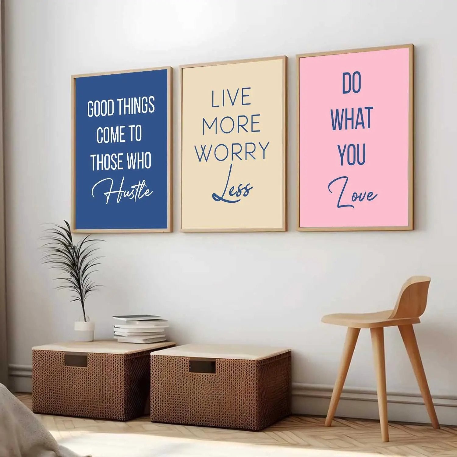 Motivational Wall Art Paintings for Living Room - Wall Poster With frames by Kotart store