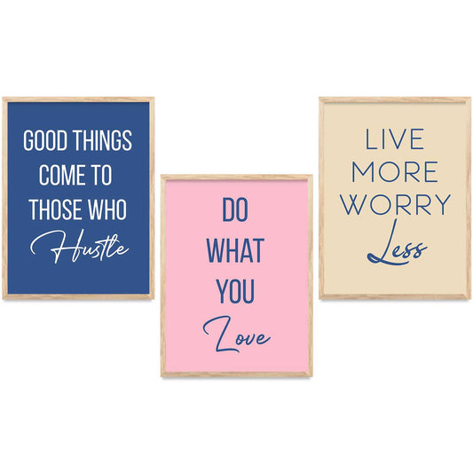 Motivational  Wall Art Paintings for Living Room - Wall Poster With frames
