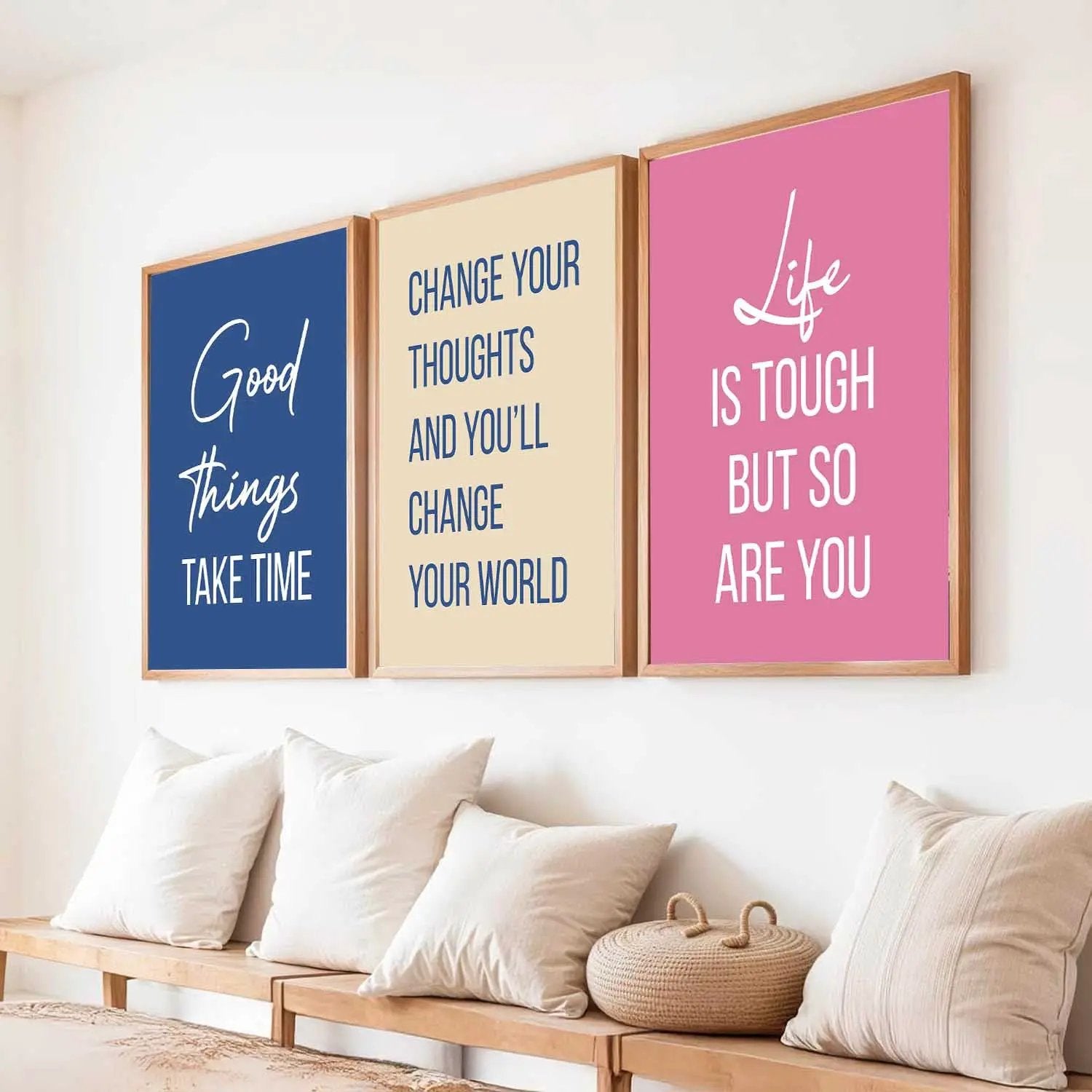 Motivational Wall Art Paintings for Living Room - Wall Poster With frames by Kotart store