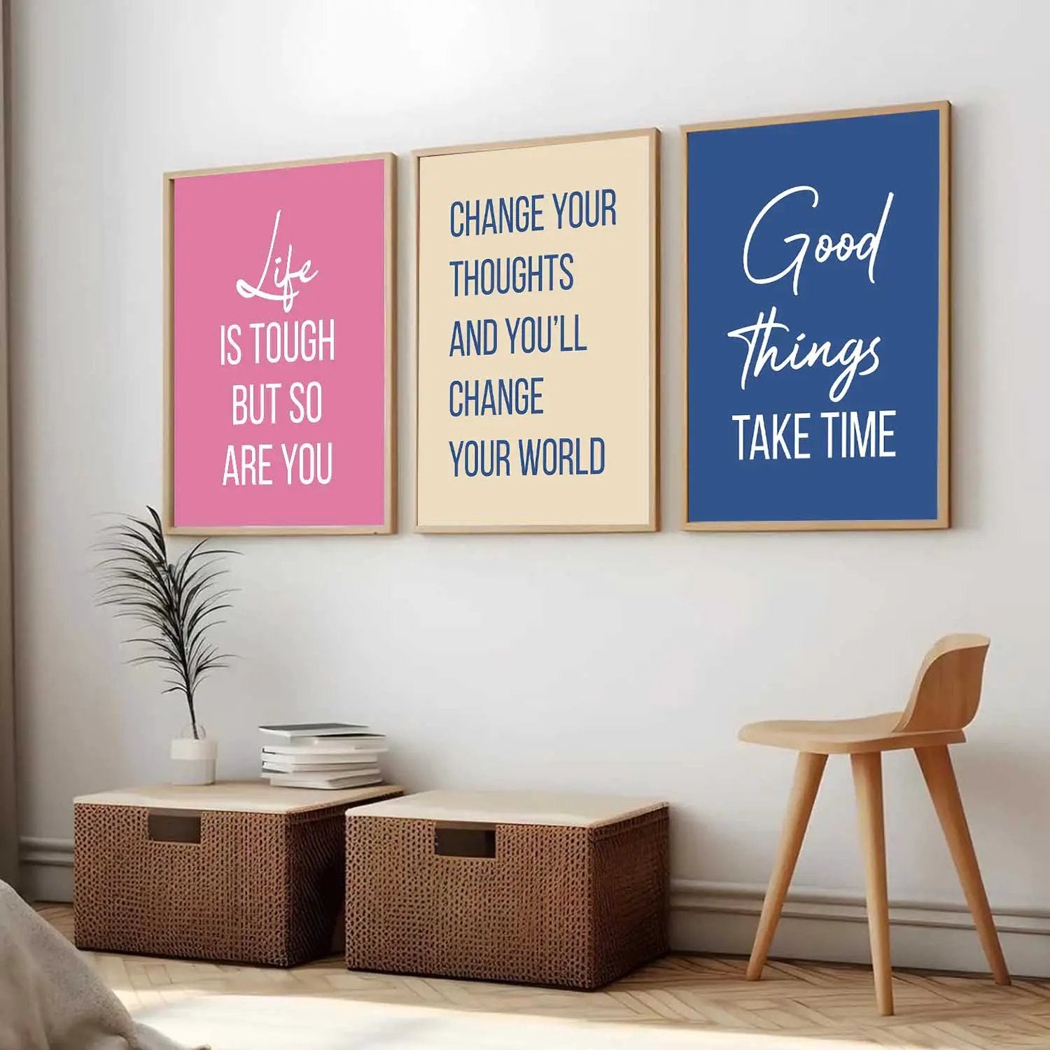 Motivational Wall Art Paintings for Living Room - Wall Poster With frames by Kotart store