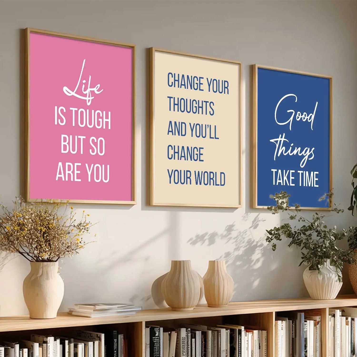 Motivational Wall Art Paintings for Living Room - Wall Poster With frames by Kotart store