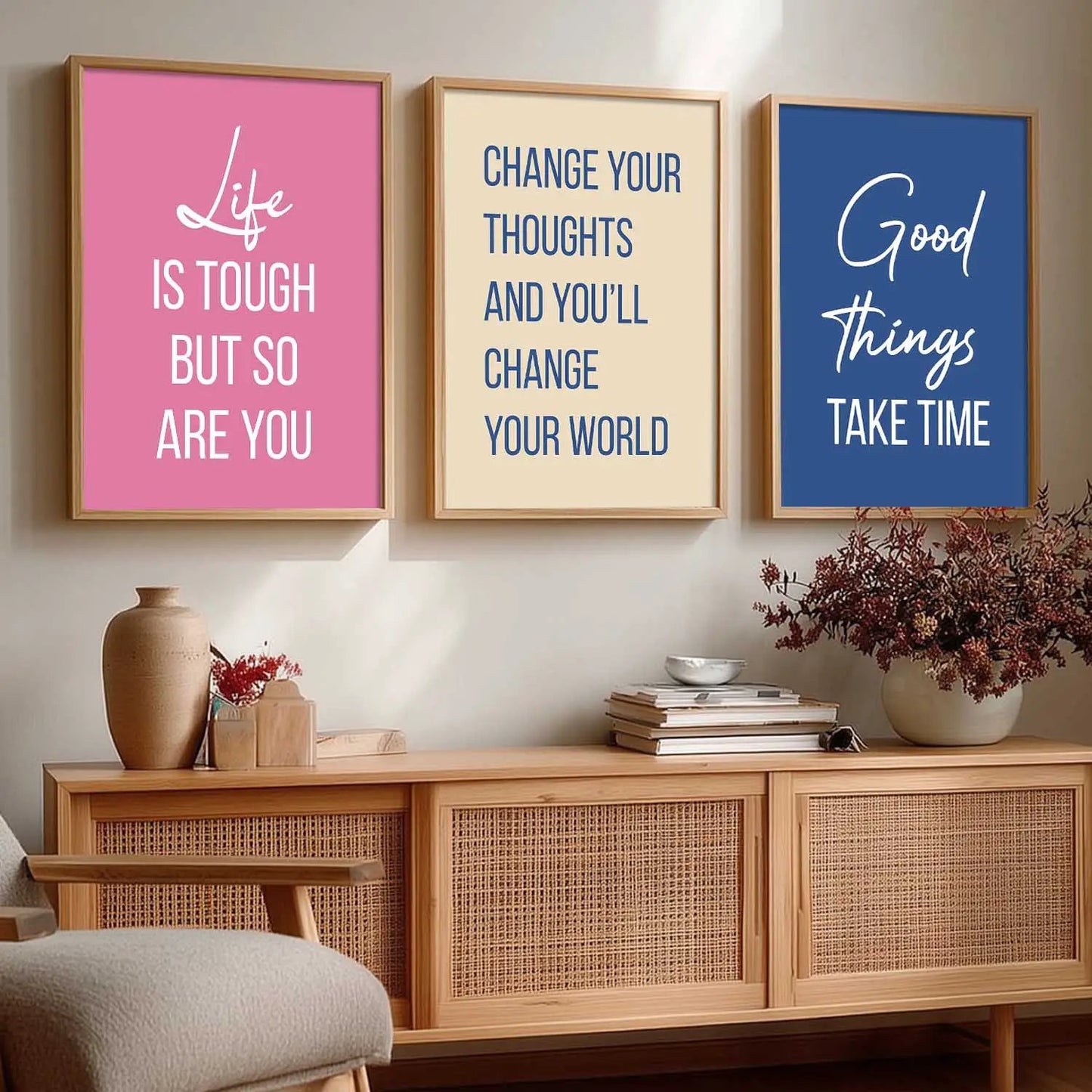 Motivational Wall Art Paintings for Living Room - Wall Poster With frames by Kotart store