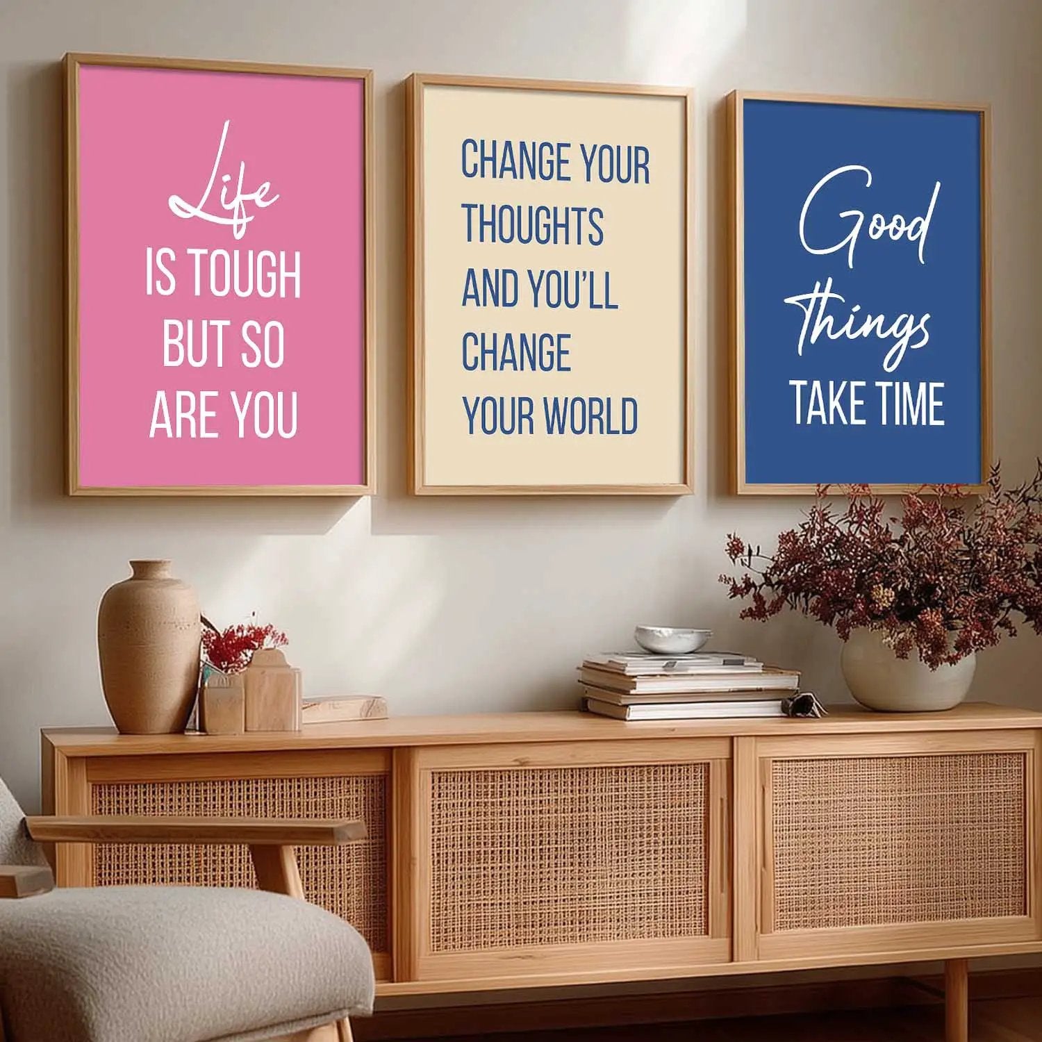 Motivational Wall Art Paintings for Living Room - Wall Poster With frames by Kotart store