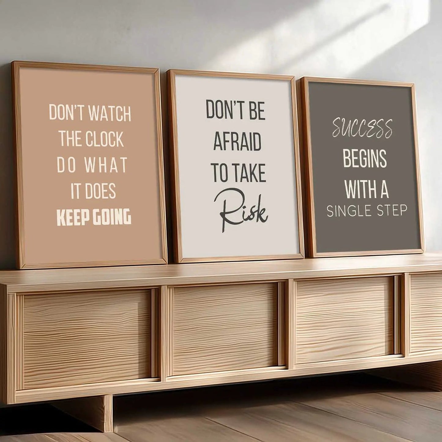 Motivational Wall Art Paintings for Living Room - Wall Poster With frames by Kotart store