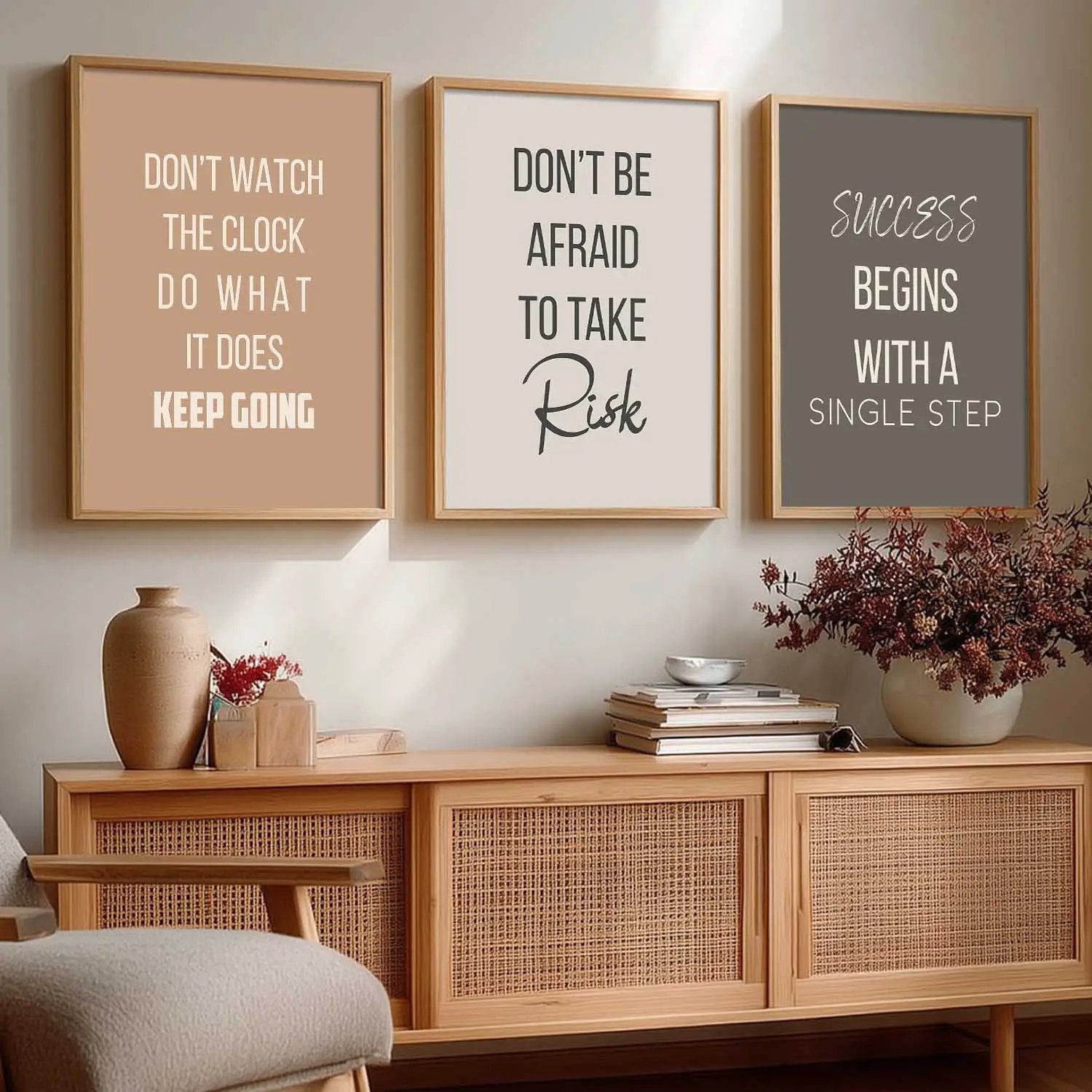 Motivational Wall Art Paintings for Living Room - Wall Poster With frames by Kotart store