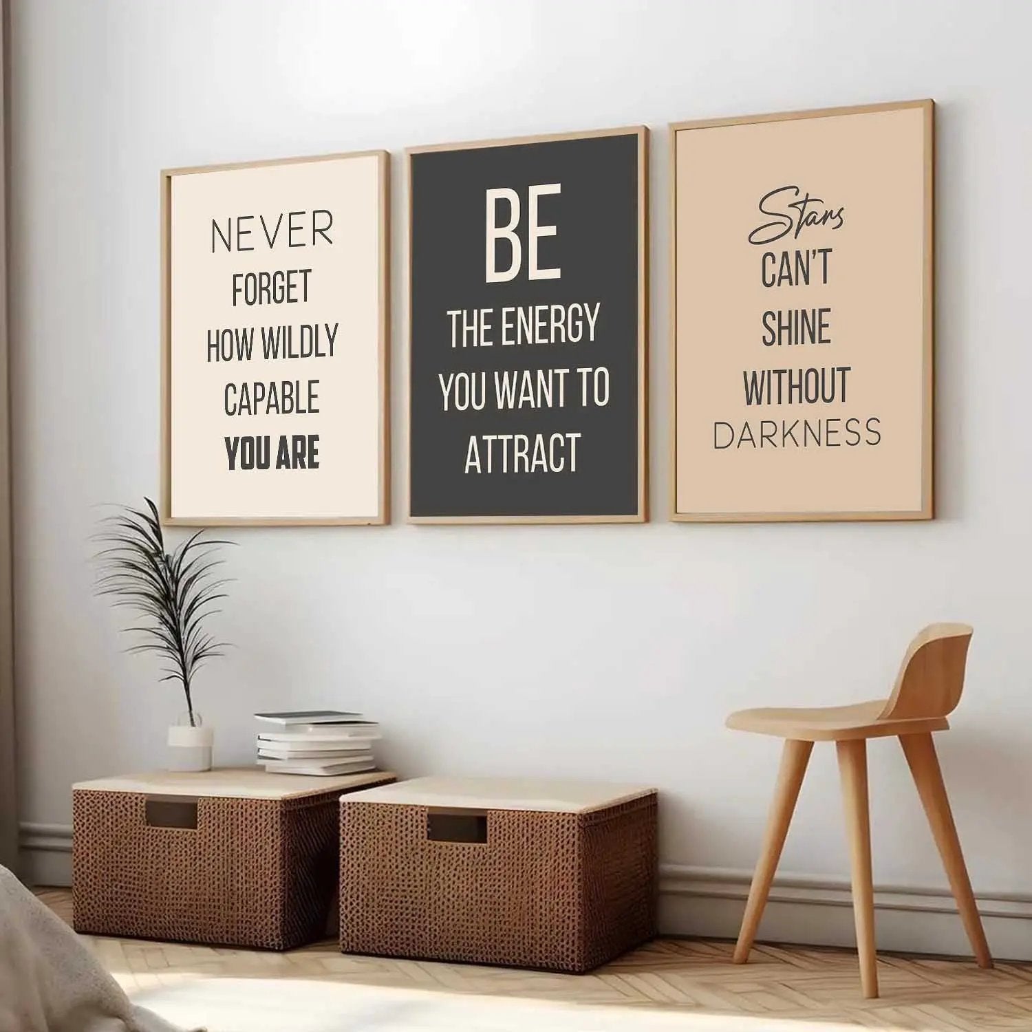 Motivational Wall Art Paintings for Living Room - Wall Poster With frames by Kotart store