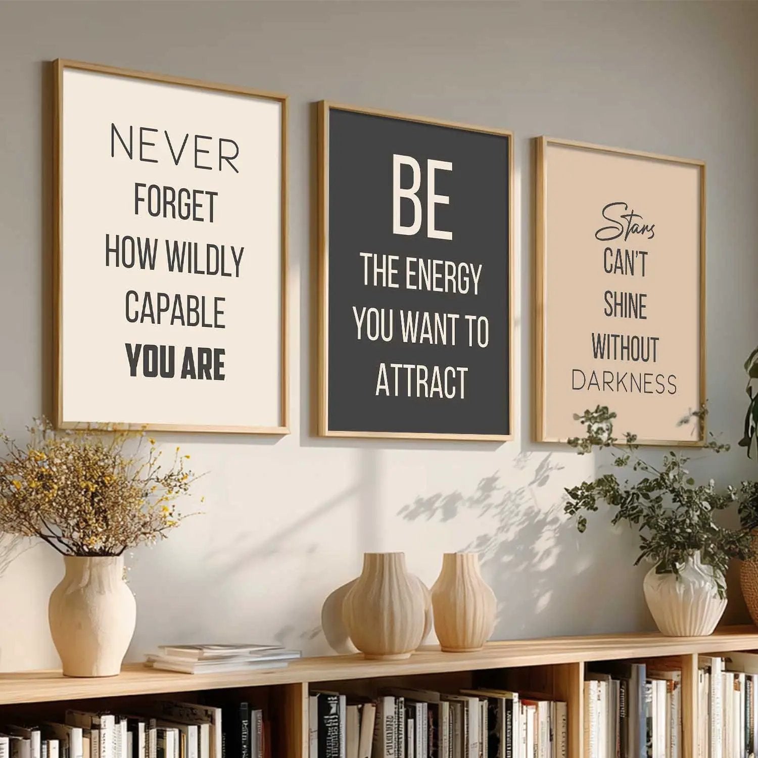 Motivational Wall Art Paintings for Living Room - Wall Poster With frames by Kotart store