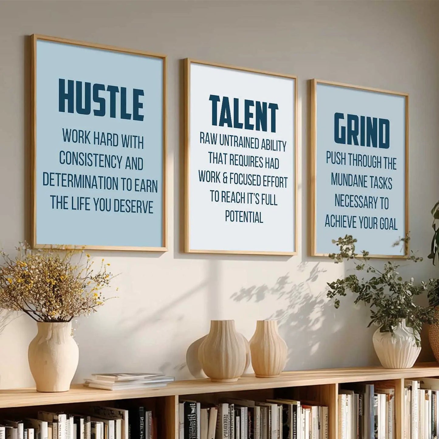 Motivational  Wall  Art Paintings for Living Room - Wall Poster With frames