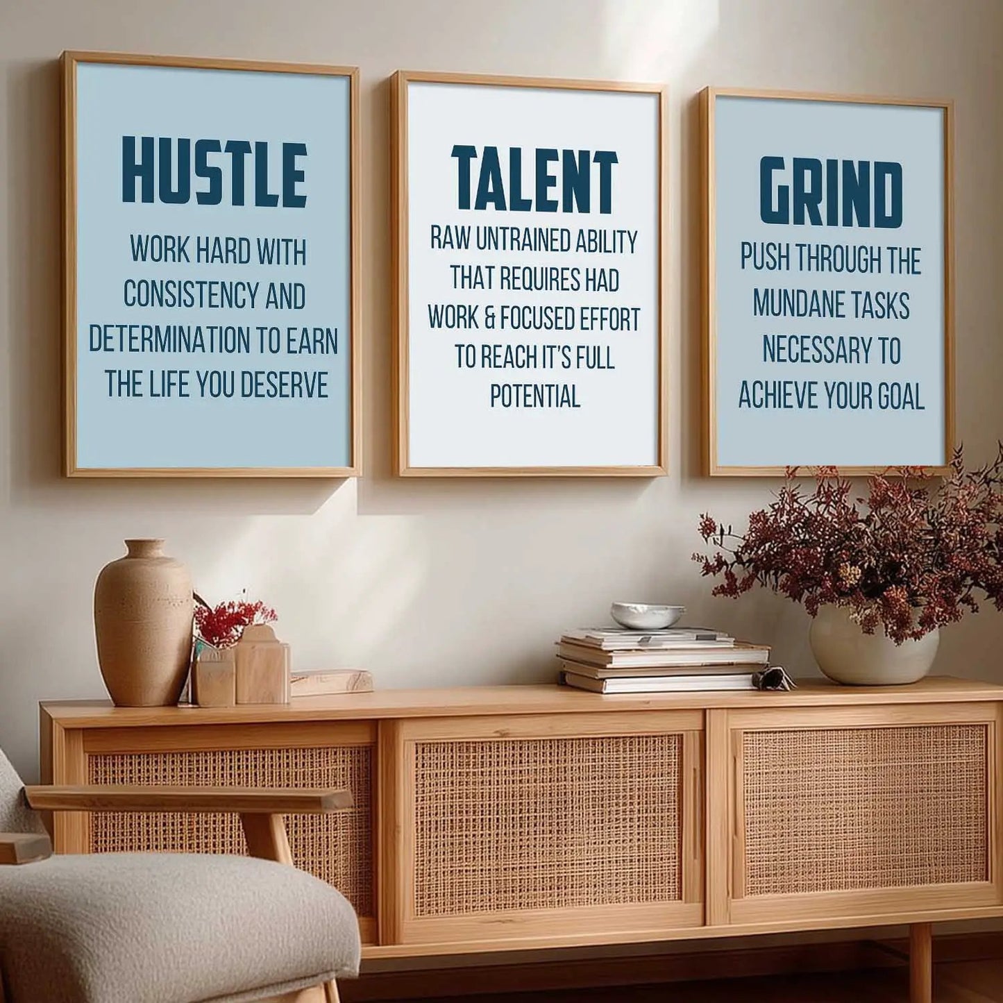 Motivational  Wall  Art Paintings for Living Room - Wall Poster With frames