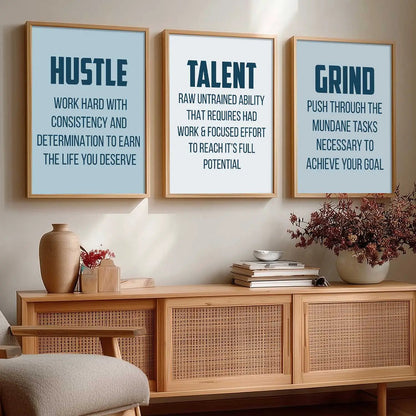 Motivational  Wall  Art Paintings for Living Room - Wall Poster With frames