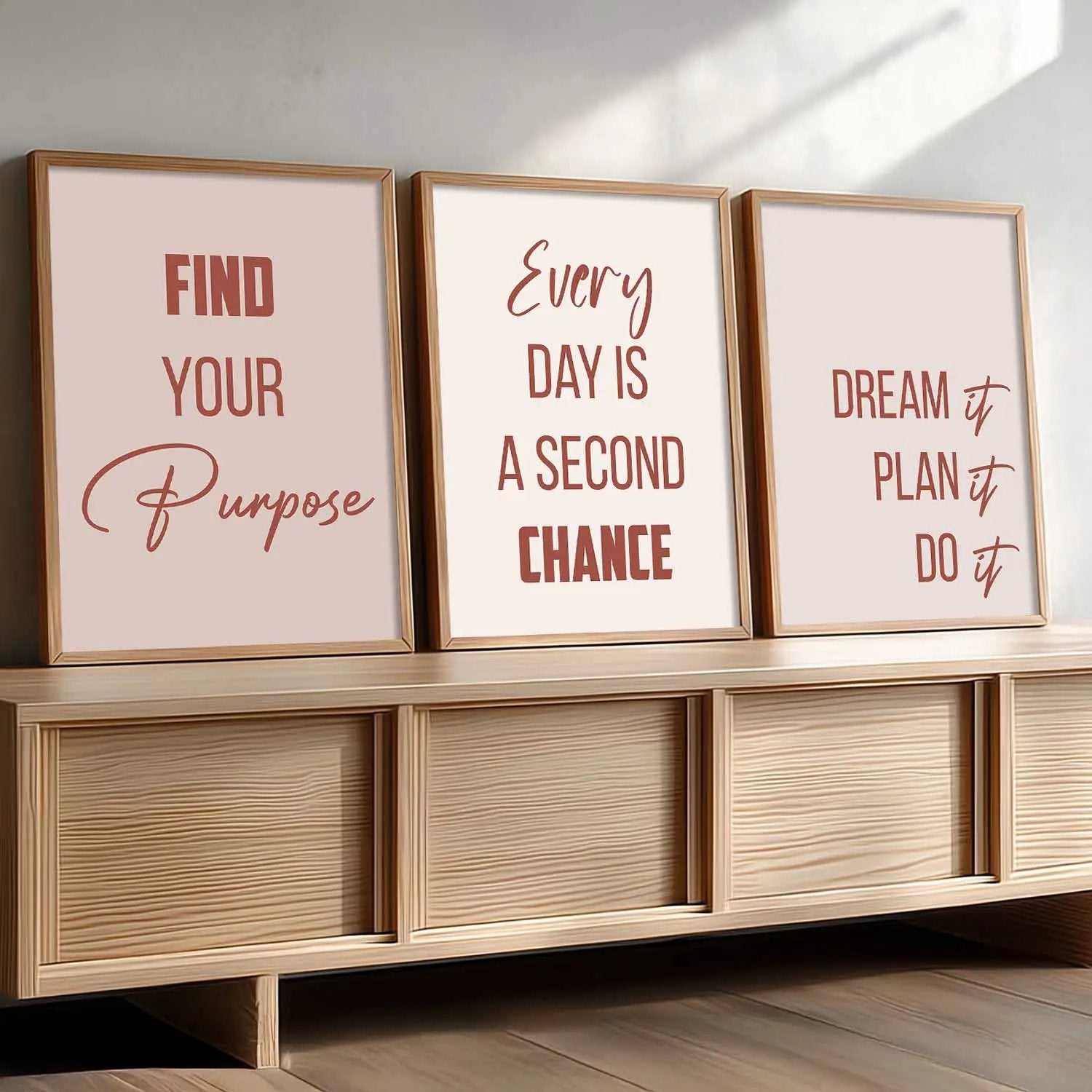 Motivational Wall Art Paintings for Living Room - Wall Poster With frames by Kotart store