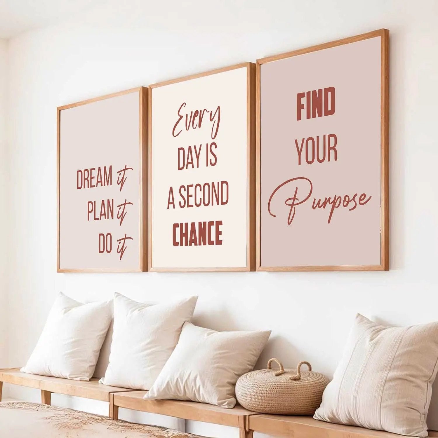 Motivational Wall Art Paintings for Living Room - Wall Poster With frames by Kotart store