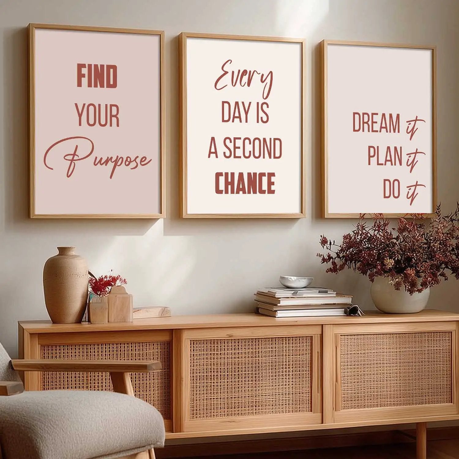 Motivational Wall Art Paintings for Living Room - Wall Poster With frames by Kotart store