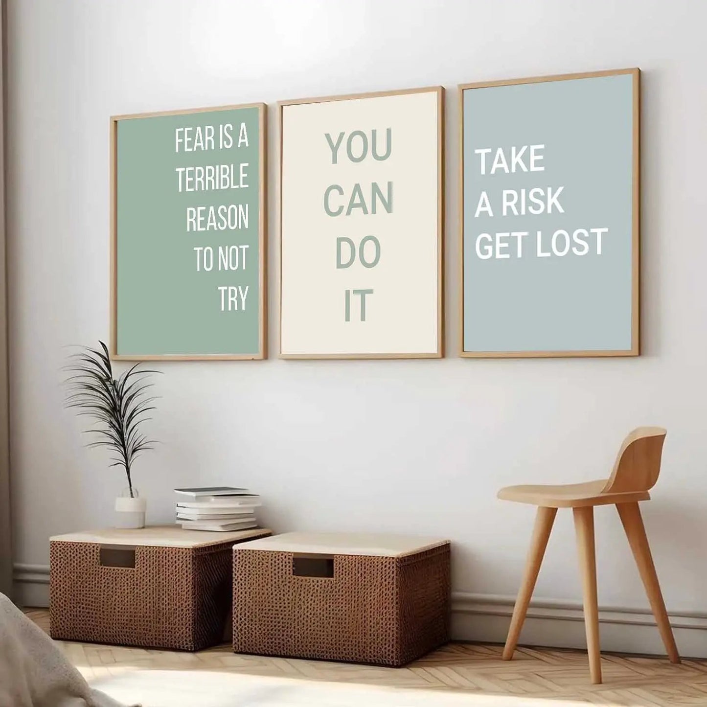 Motivational Wall Art Paintings for Living Room - Wall Poster With frames by Kotart store