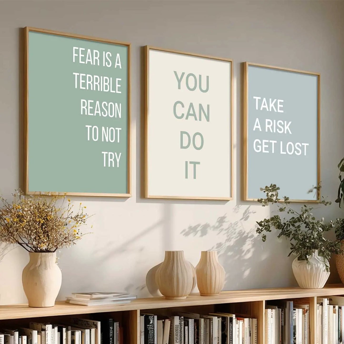 Motivational Wall Art Paintings for Living Room - Wall Poster With frames by Kotart store