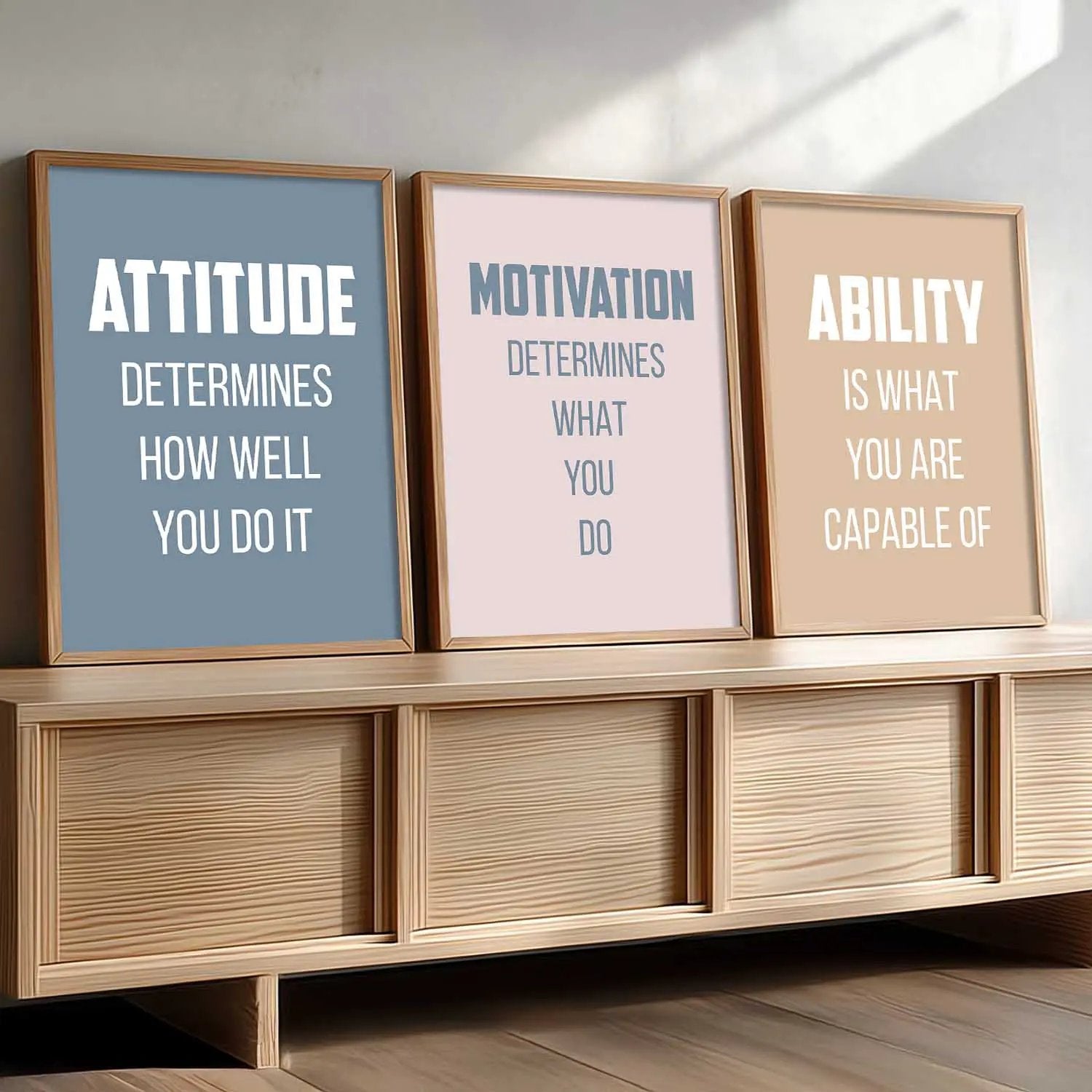 Motivational Wall Art Paintings for Living Room - Wall Poster With frames by Kotart store